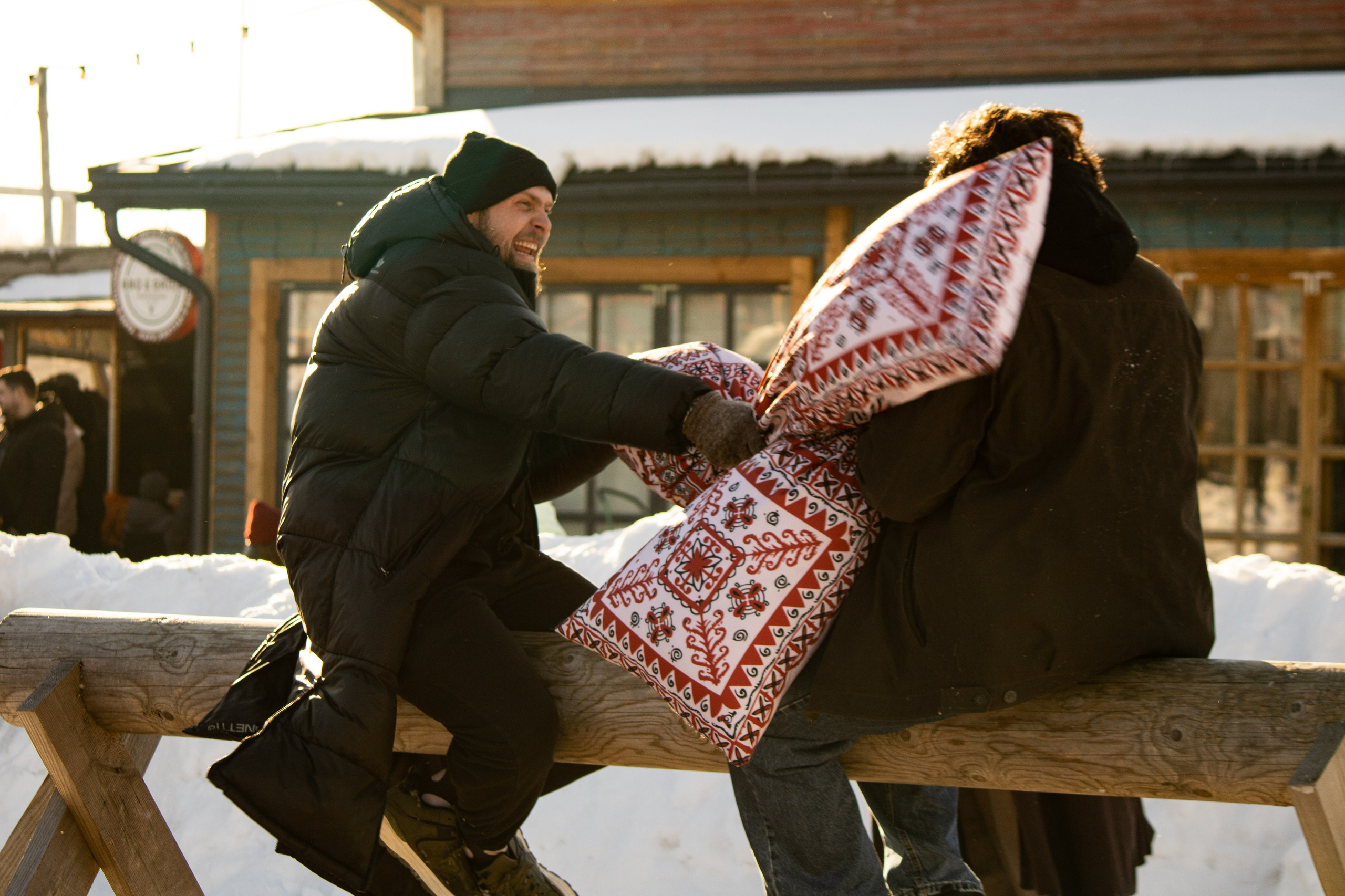 Масленица от «Жатвы» в Чертовицах, Воронеж. Фотограф Наталья Мершина