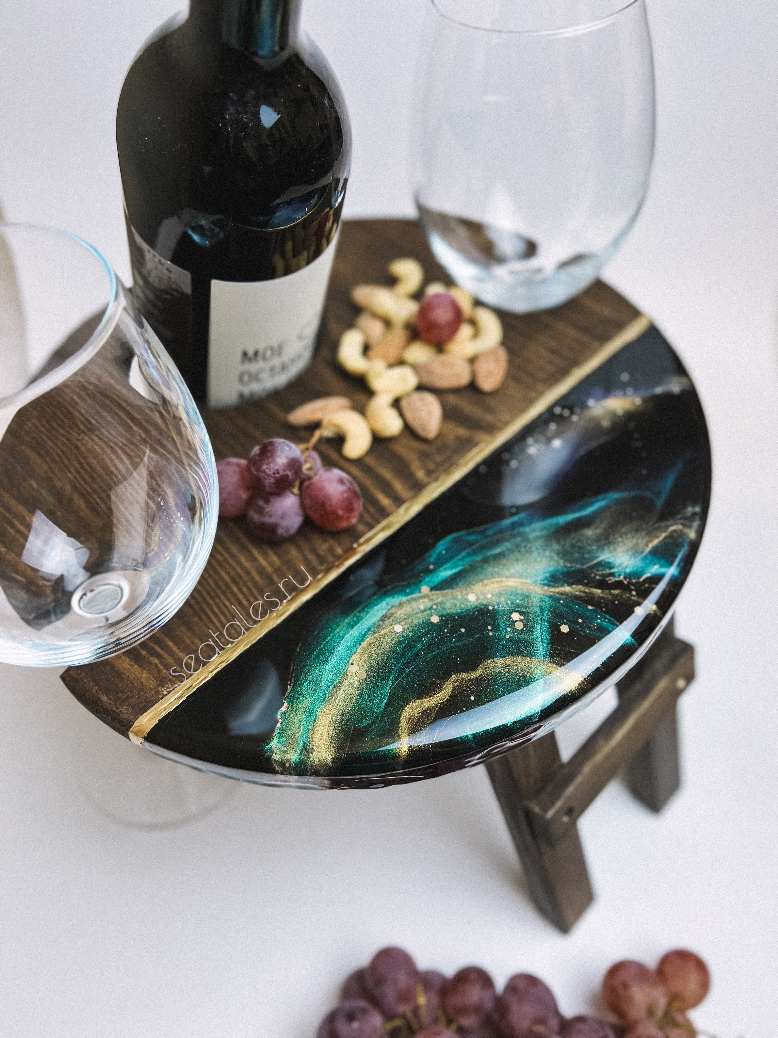 Онлайн мастер-классы по эпоксидной смоле и спиртовым чернилам. Seatales — эпоксидная смола и спиртовые чернила