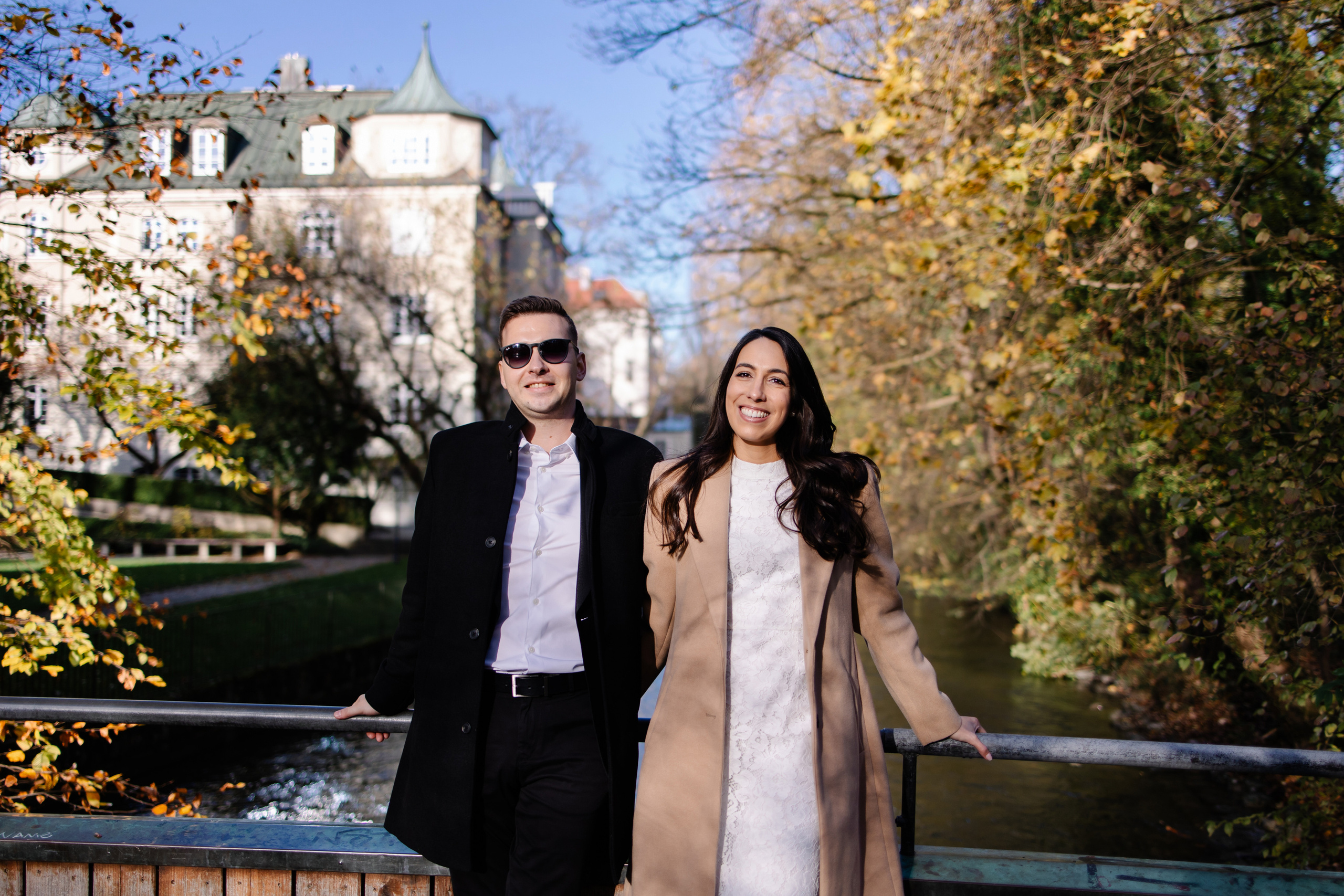 Свадьба в осеннем Мюнхене. Семейный фотограф в Мюнхене Даша Антипина