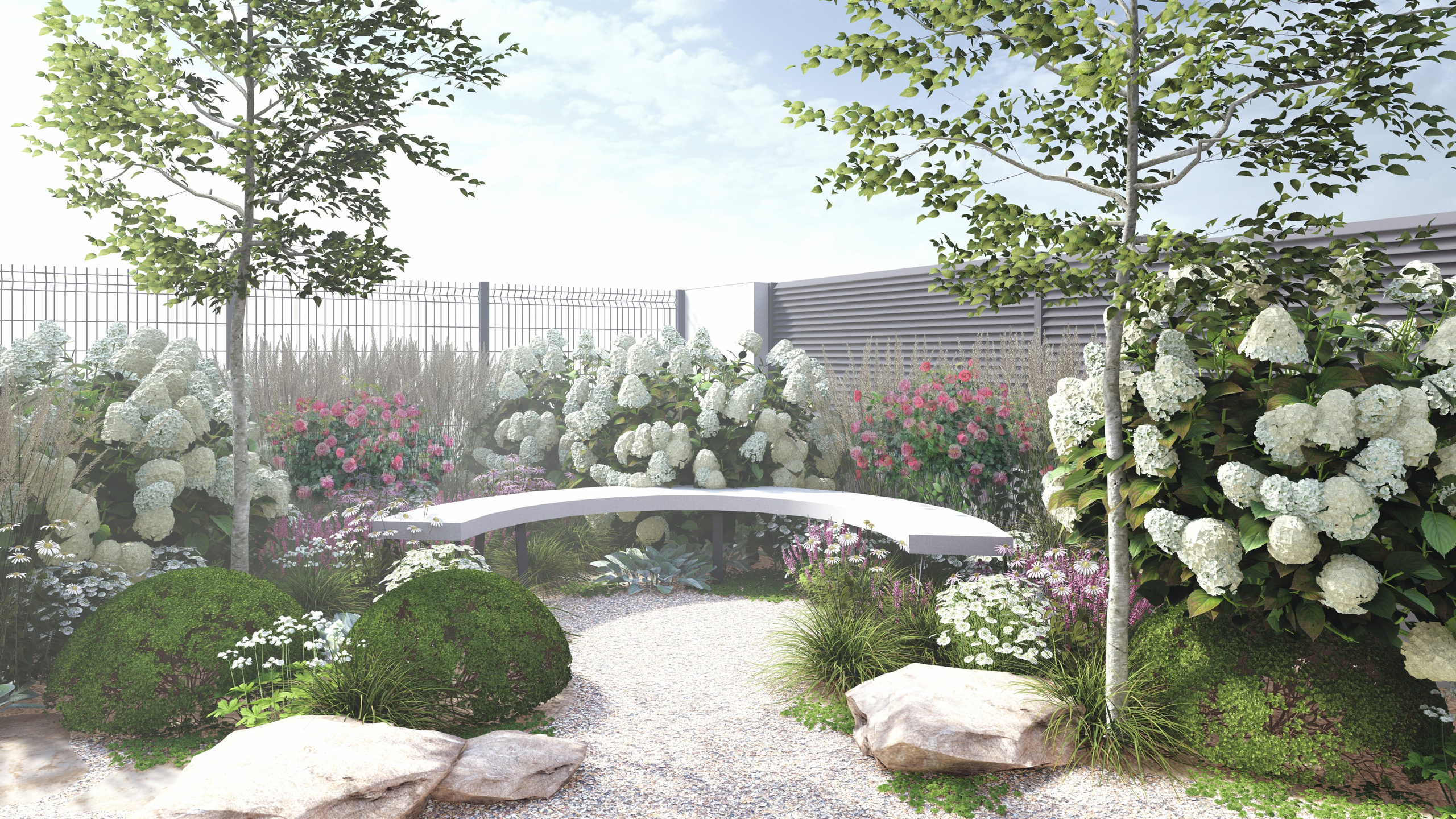 PROJECT IN W. LA. Ландшафтный дизайн в Минске и Гродно