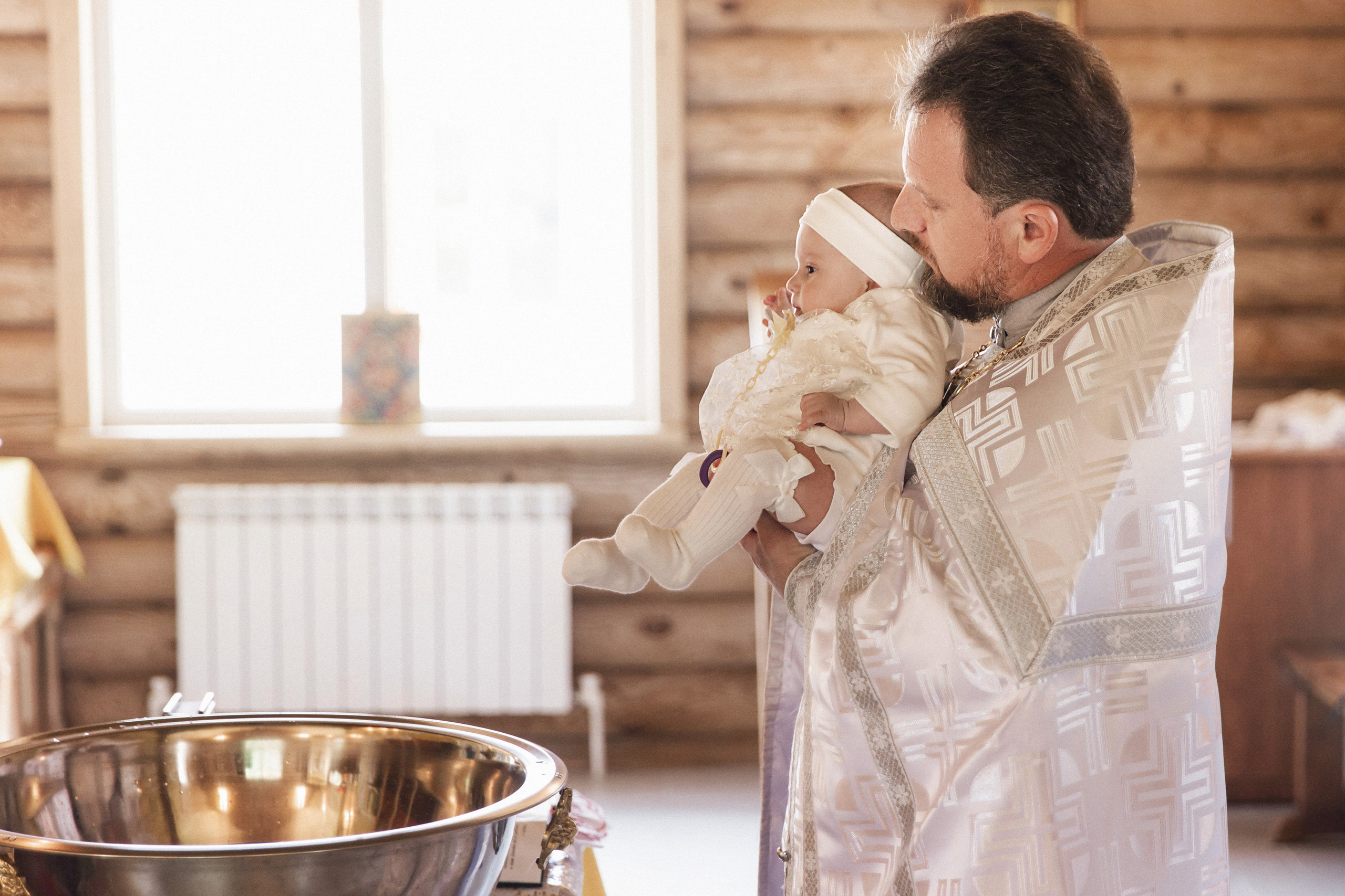 Фотосъемка церемонии крещения
