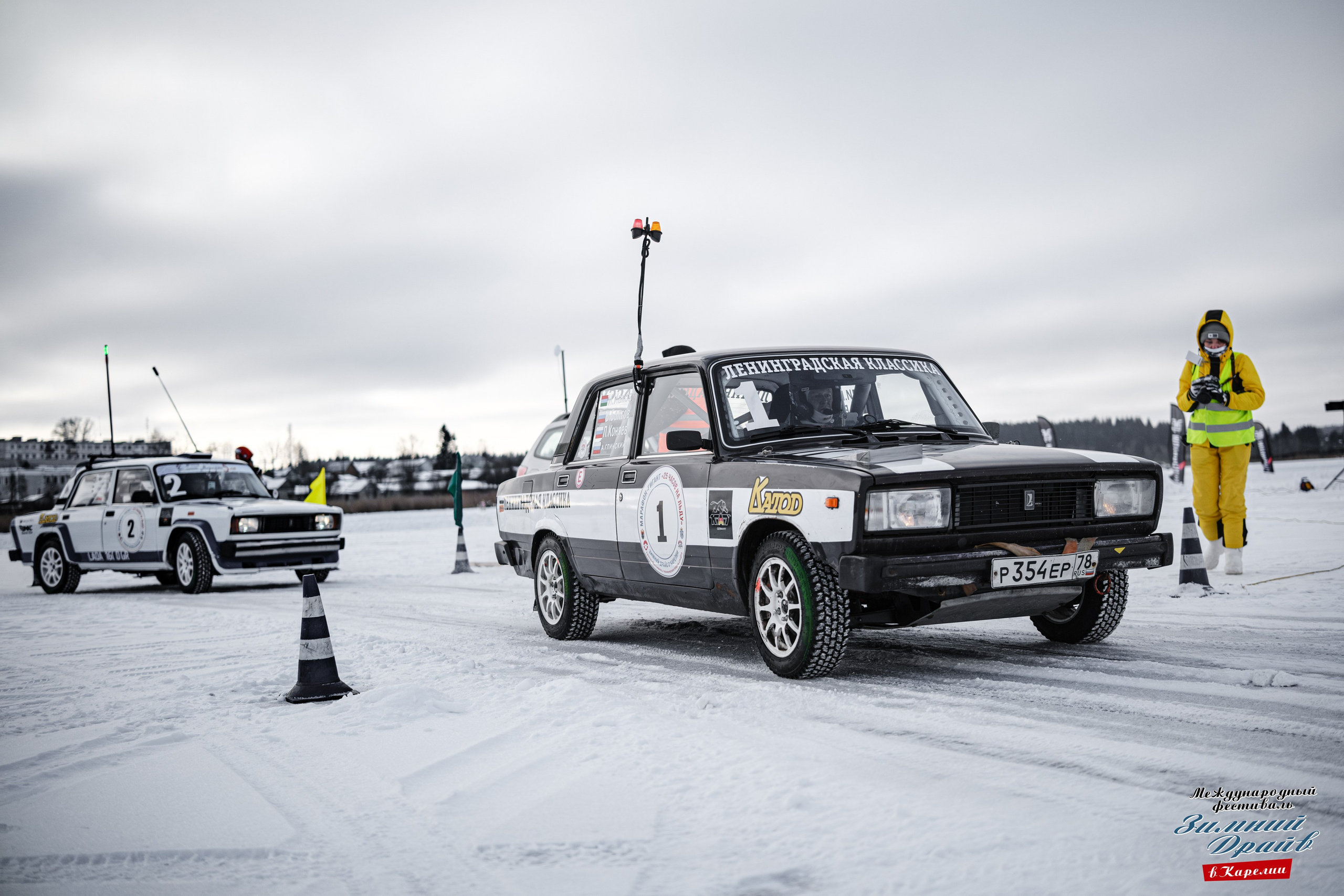 «Зимний Драйв в Карелии» Авто Марафон-гигант «25 часов на льду» Илона Накутис, Николай Грязин, джимхана, фотограф Антон Медведев, icoguar, Сортавала, Карелия