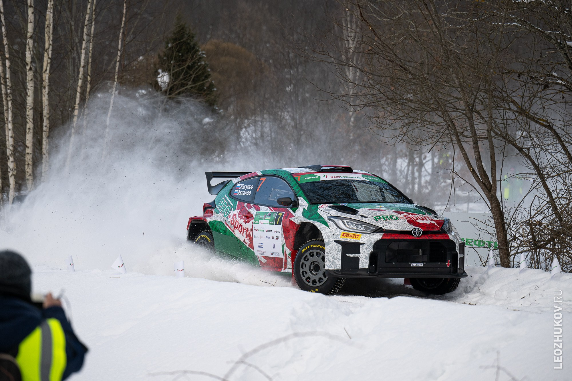 Rally Suvorov 2026. Sports photographer Leonid Zhukov