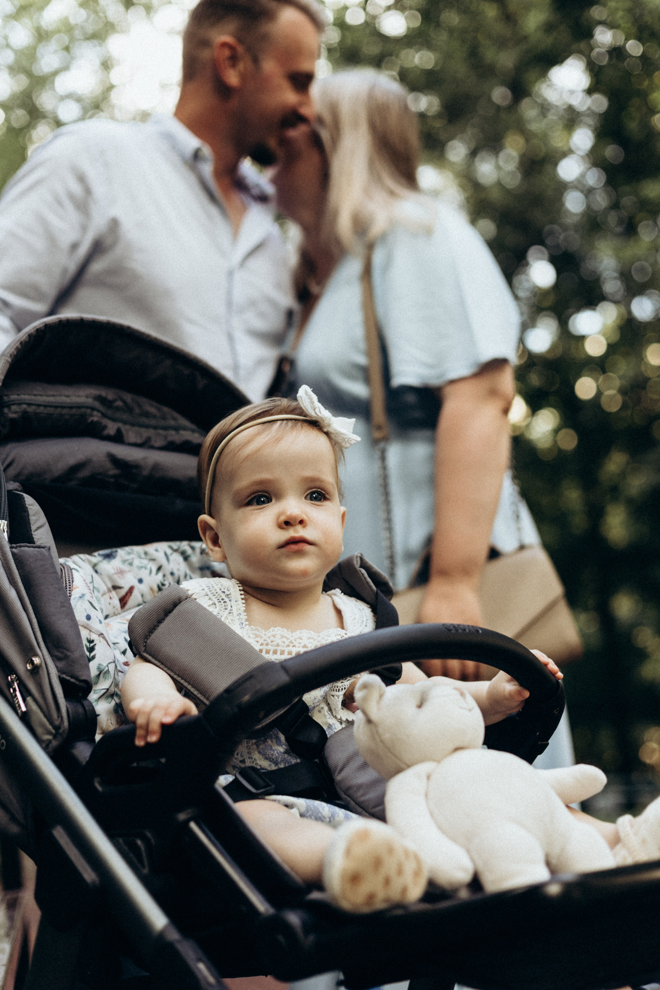 Семейная фотосессия на годик ребенка