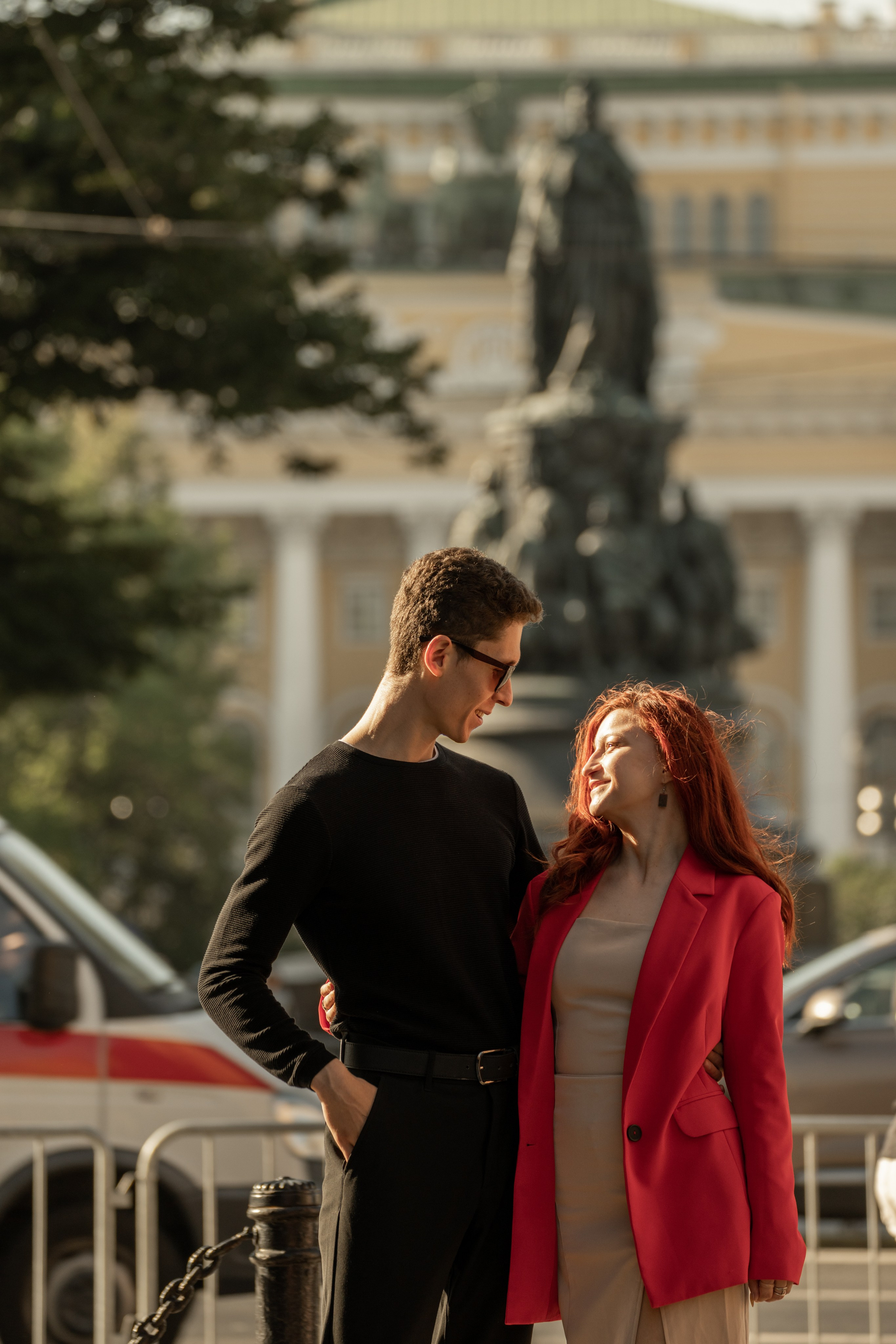 фотосессия лавстори в центре СПБ