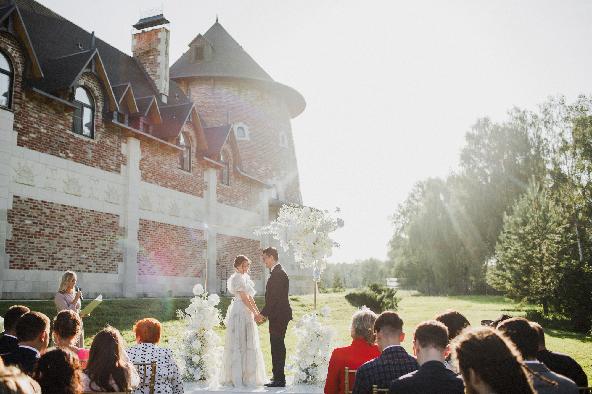 Свадьба Дениса и Елены 24 августа 2019 года. Ведущий на свадьбу, корпоратив и юбилей в Москве Сергей Рябинин