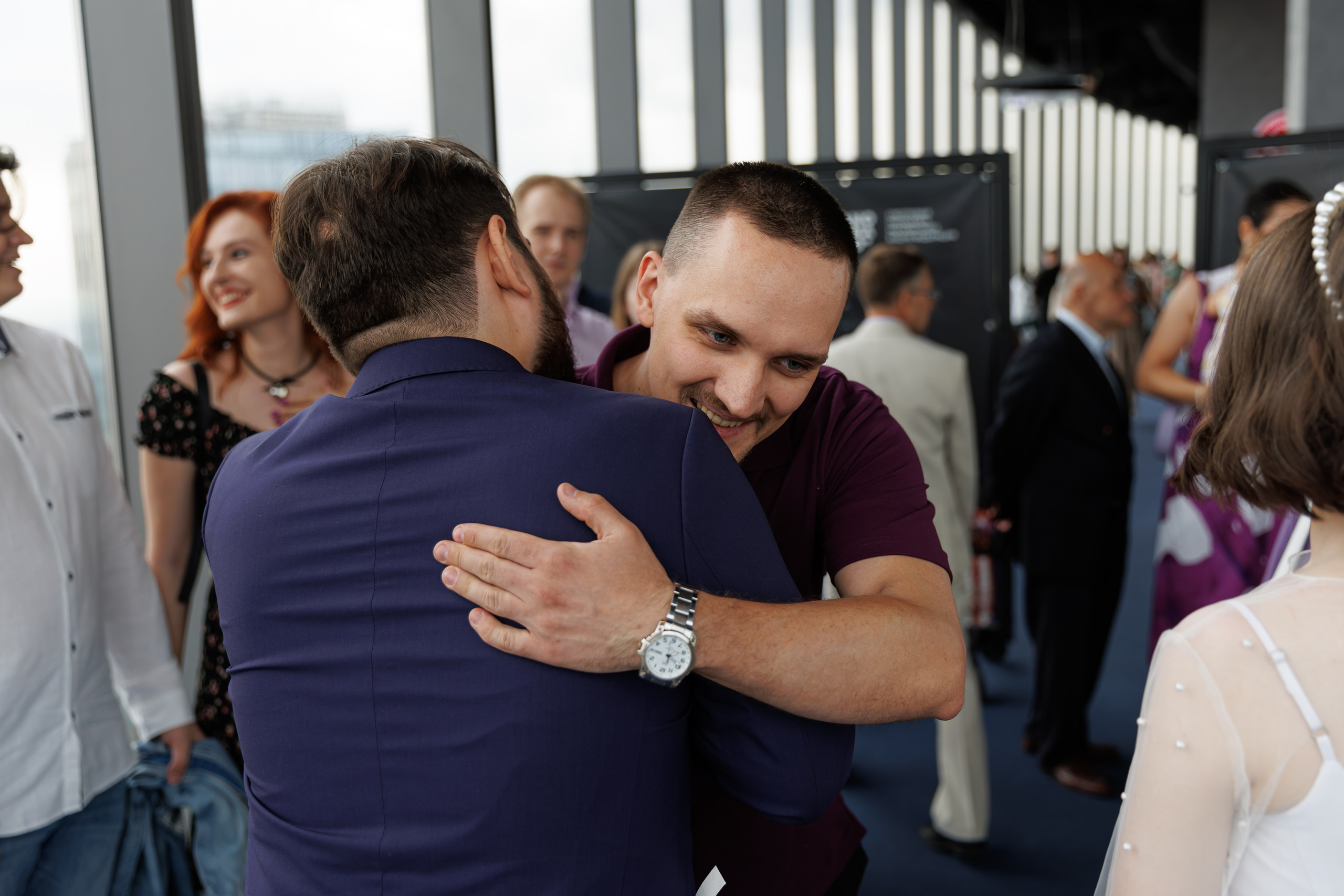 Регистрация брака в Панорама 360 Москва-сити башня Федерация. Свадебный фотограф Москва и МО Сергей Киржаев