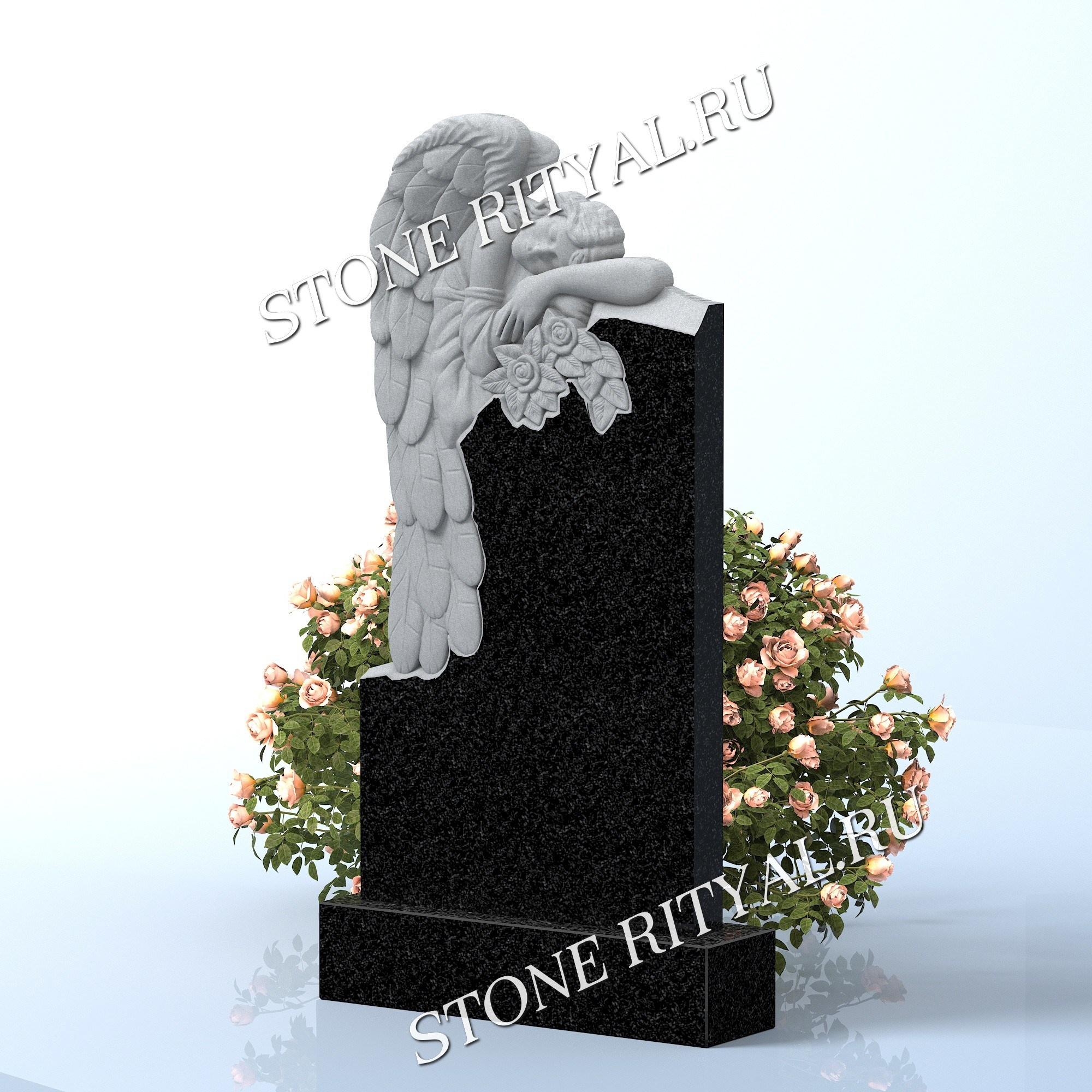 Вертикальные памятники фигурные. Изготовление и установка памятников в Москве и МО