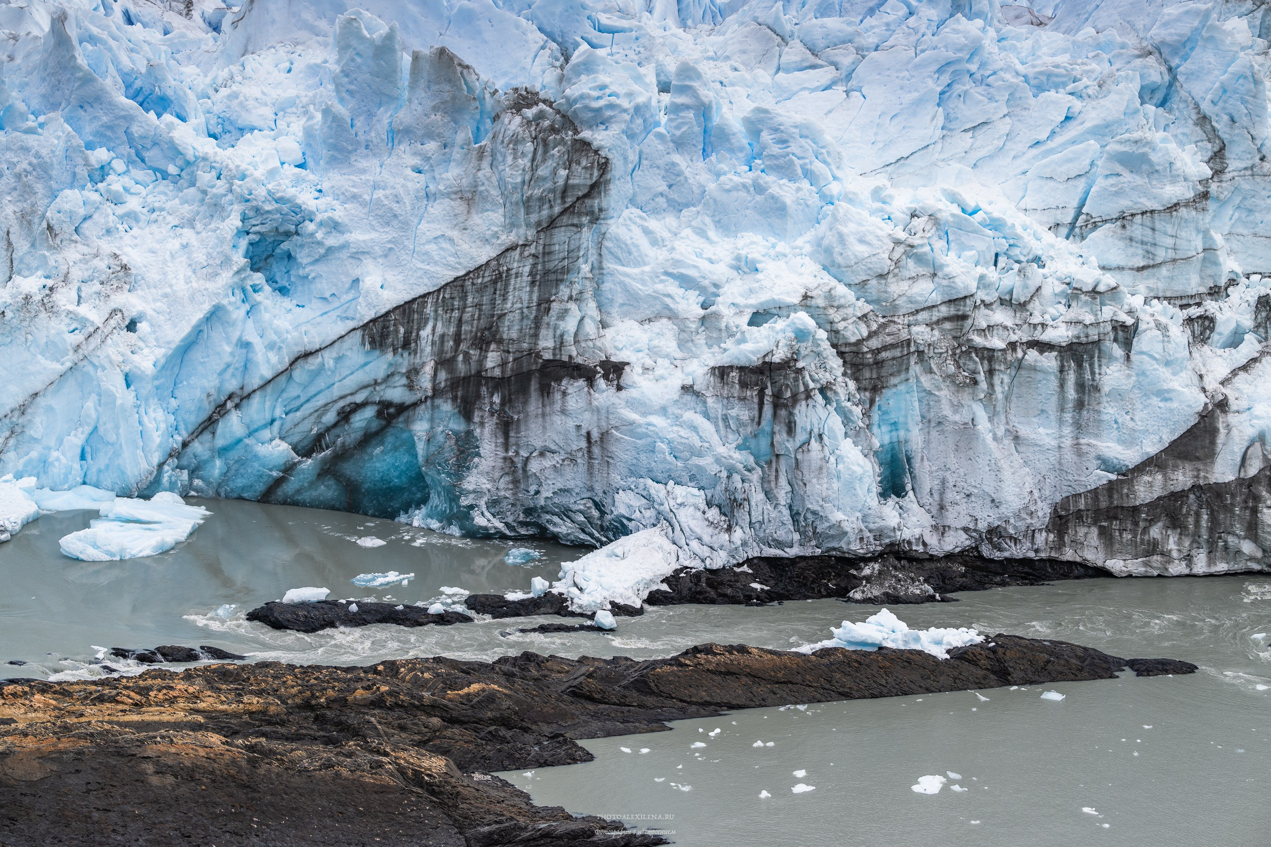Ледник Перито-Морено, Лагуна Нимез и озеро Архентино. Авторские стильные фотокартины