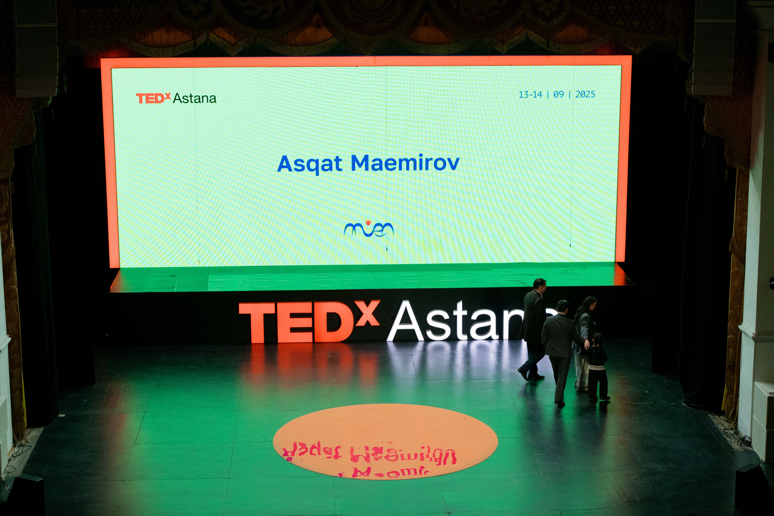TEDxASTANA. OSPAN ALI photographer