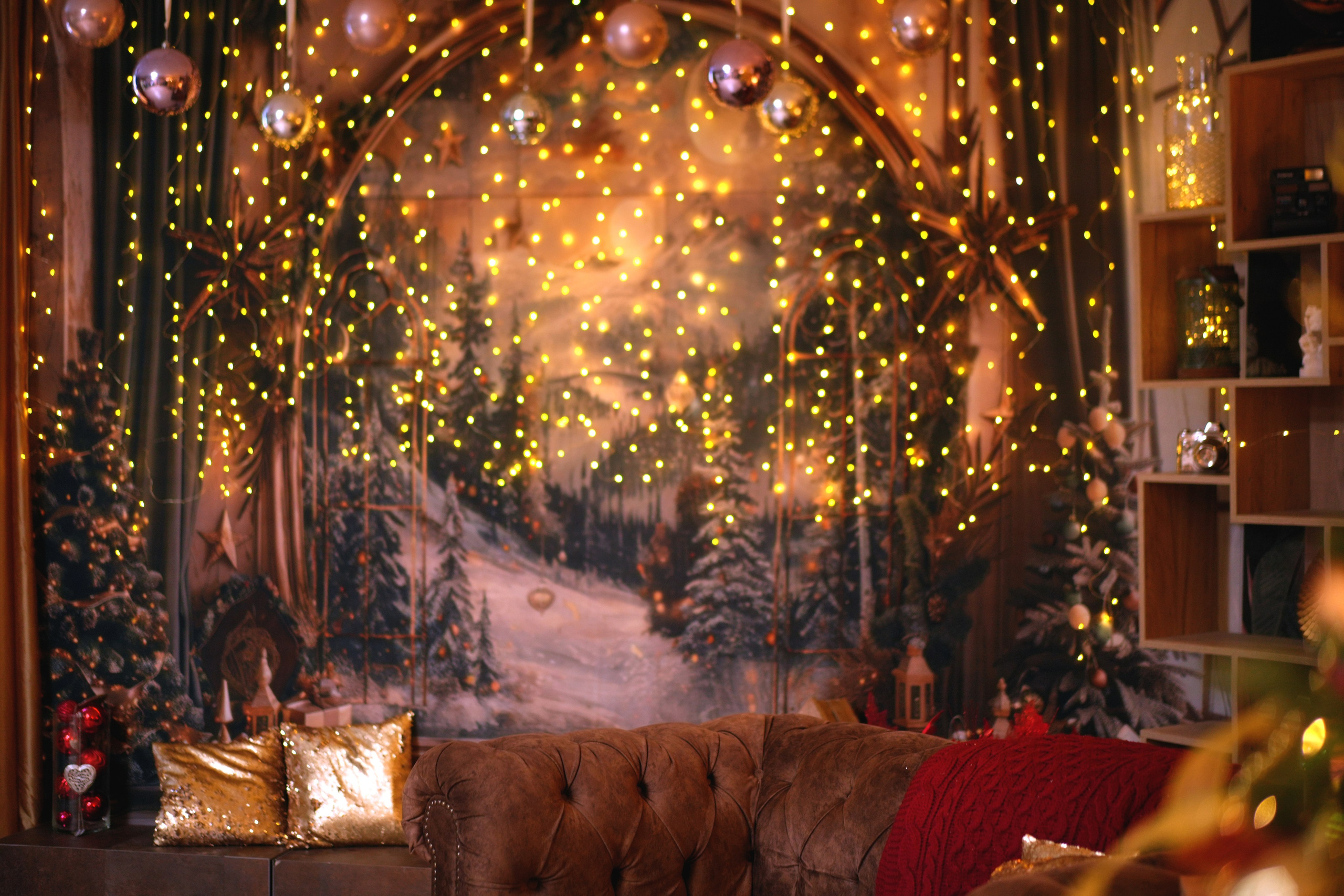 Новогодние фотосессии в студии Малина Арт. Сниму тебя красиво / Фотографы Денис и Мария