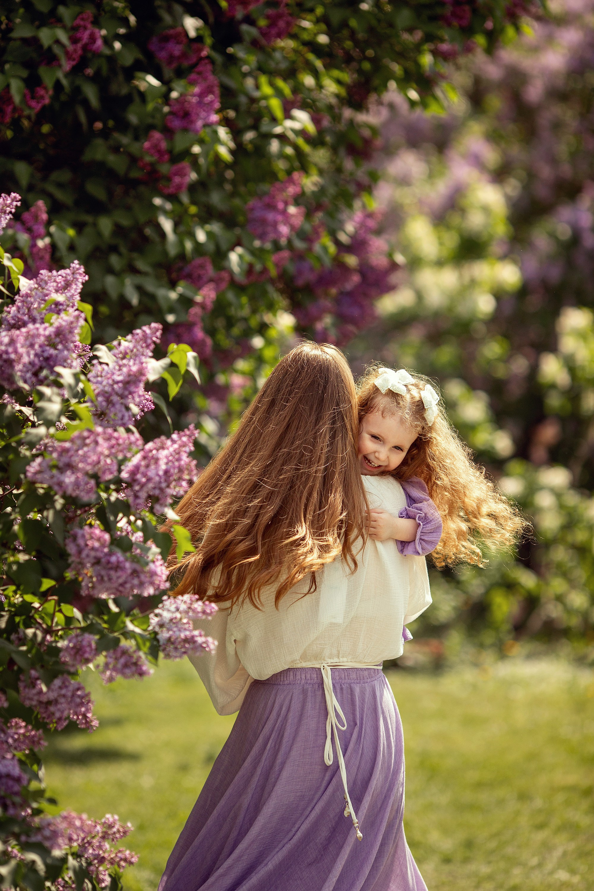 Сиреневая сказка с малышами. Tatyana Nadezhdina Family photographer