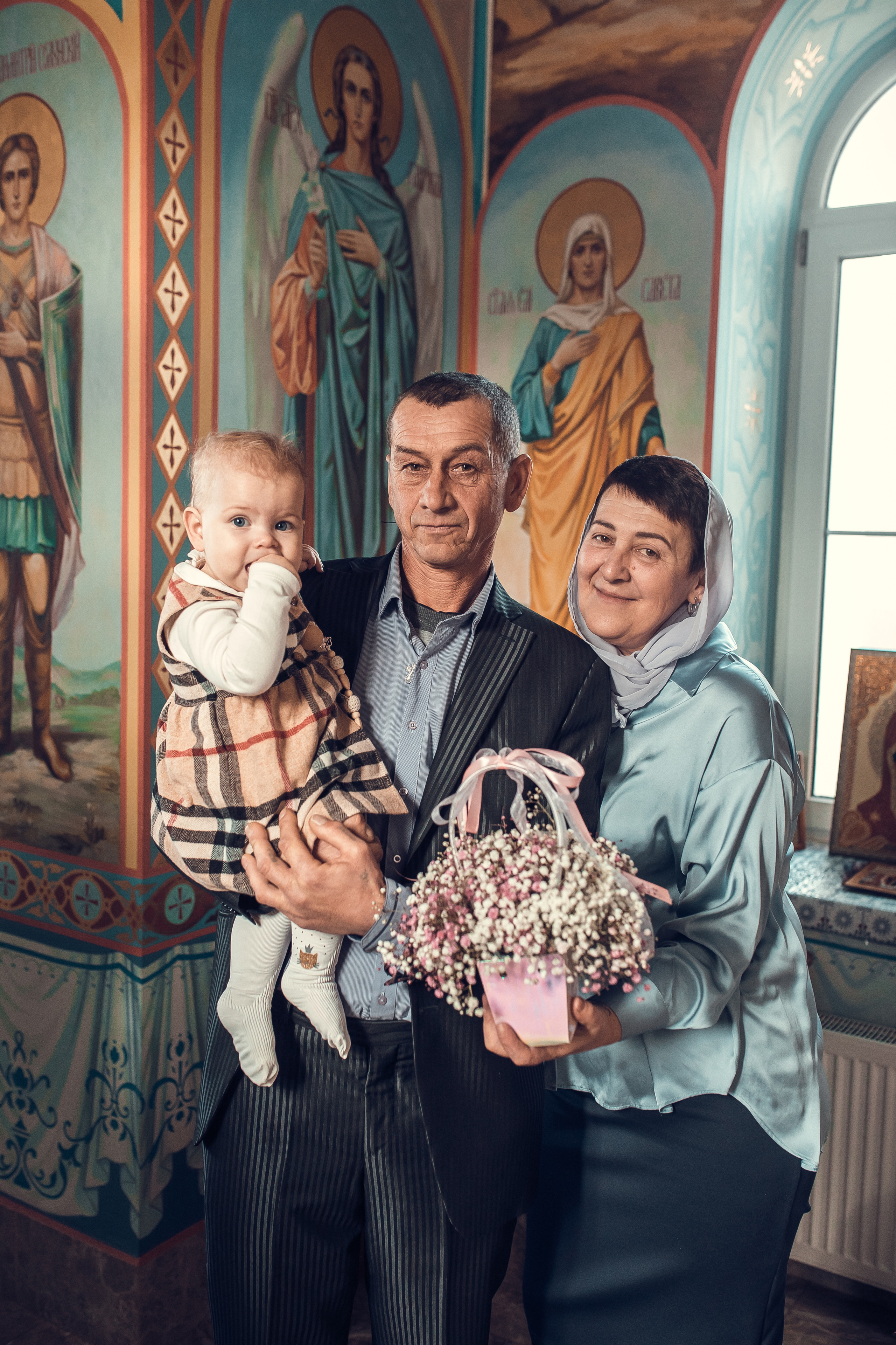 Таинство Крещения Александры. Фотограф новорожденных, детей и беременности г. Волгодонск Дарья Илькова