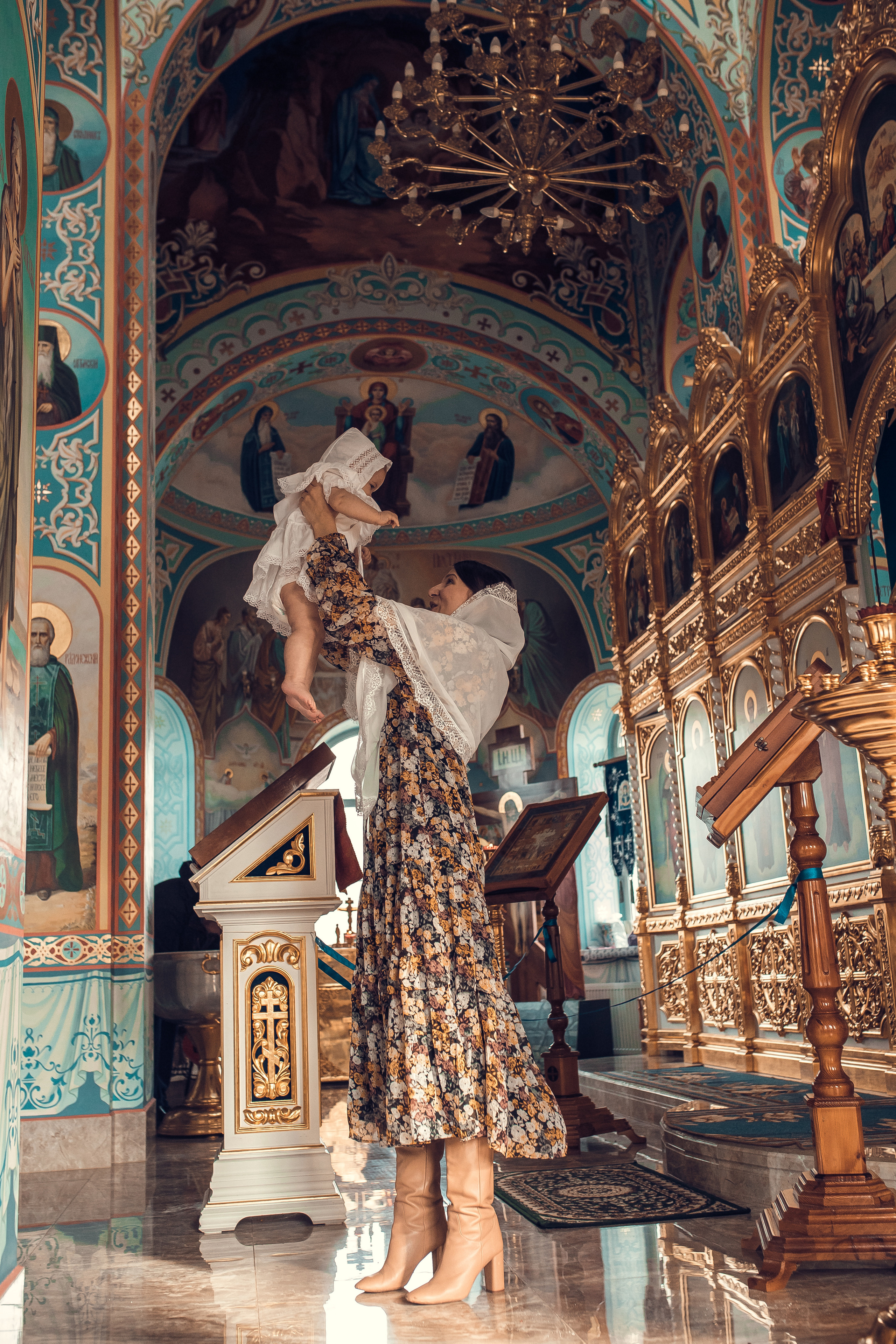 Таинство Крещения Александры. Фотограф новорожденных, детей и беременности г. Волгодонск Дарья Илькова