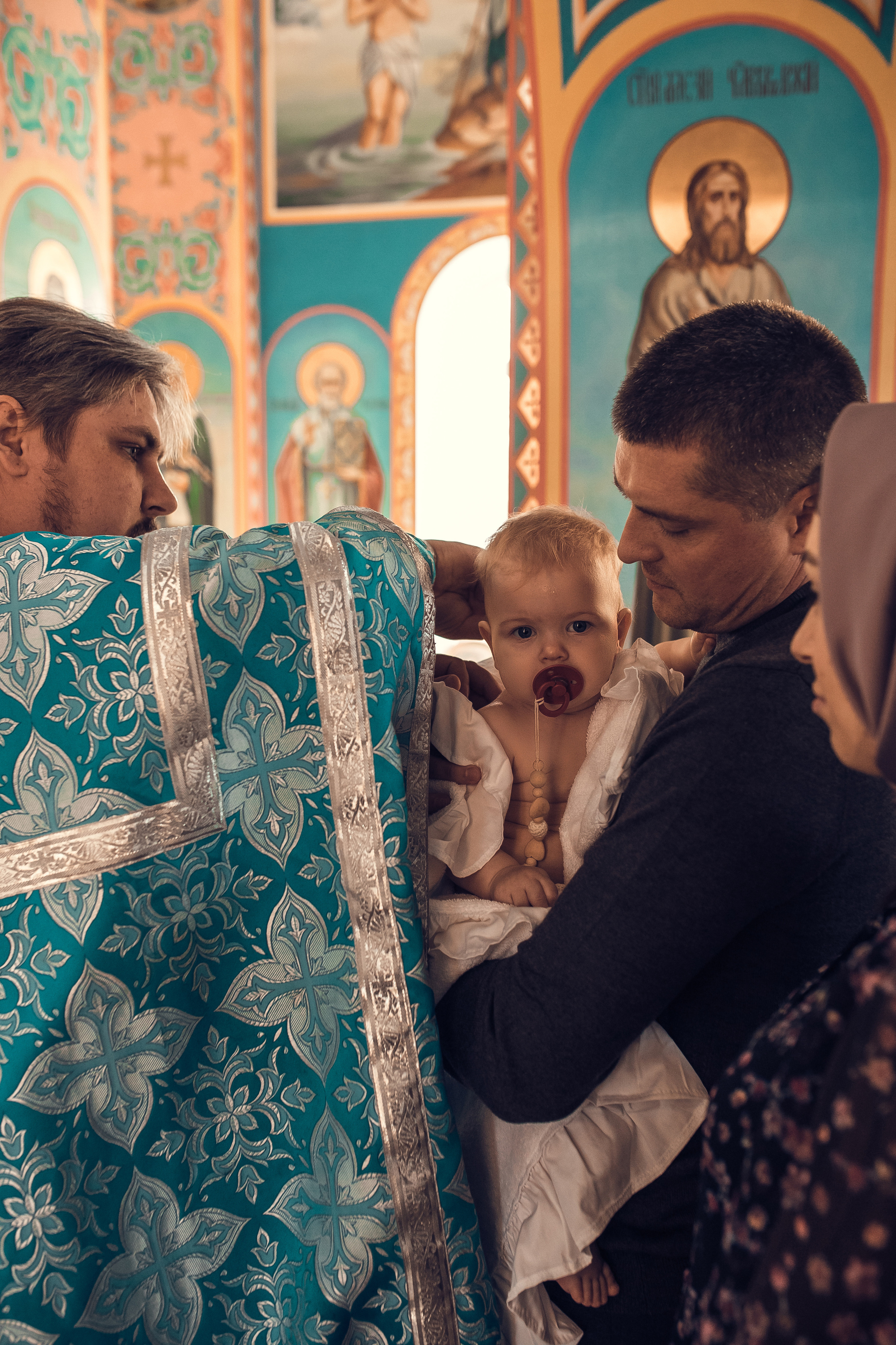 Таинство Крещения Александры. Фотограф новорожденных, детей и беременности г. Волгодонск Дарья Илькова