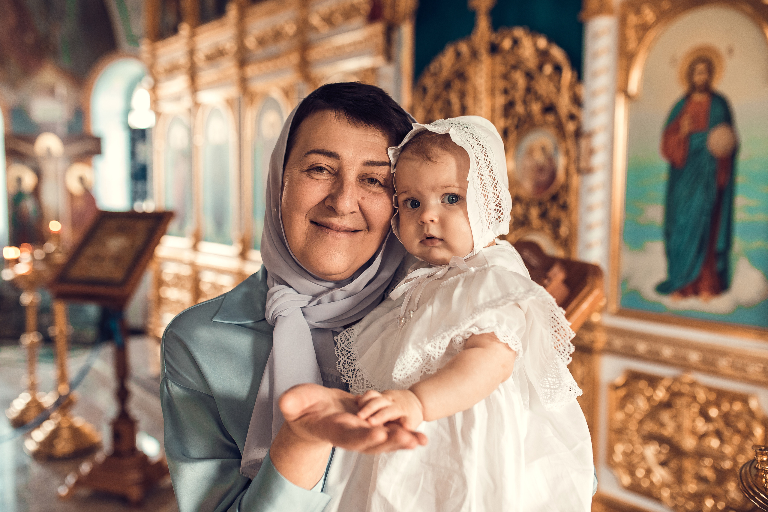 Таинство Крещения Александры. Фотограф новорожденных, детей и беременности г. Волгодонск Дарья Илькова