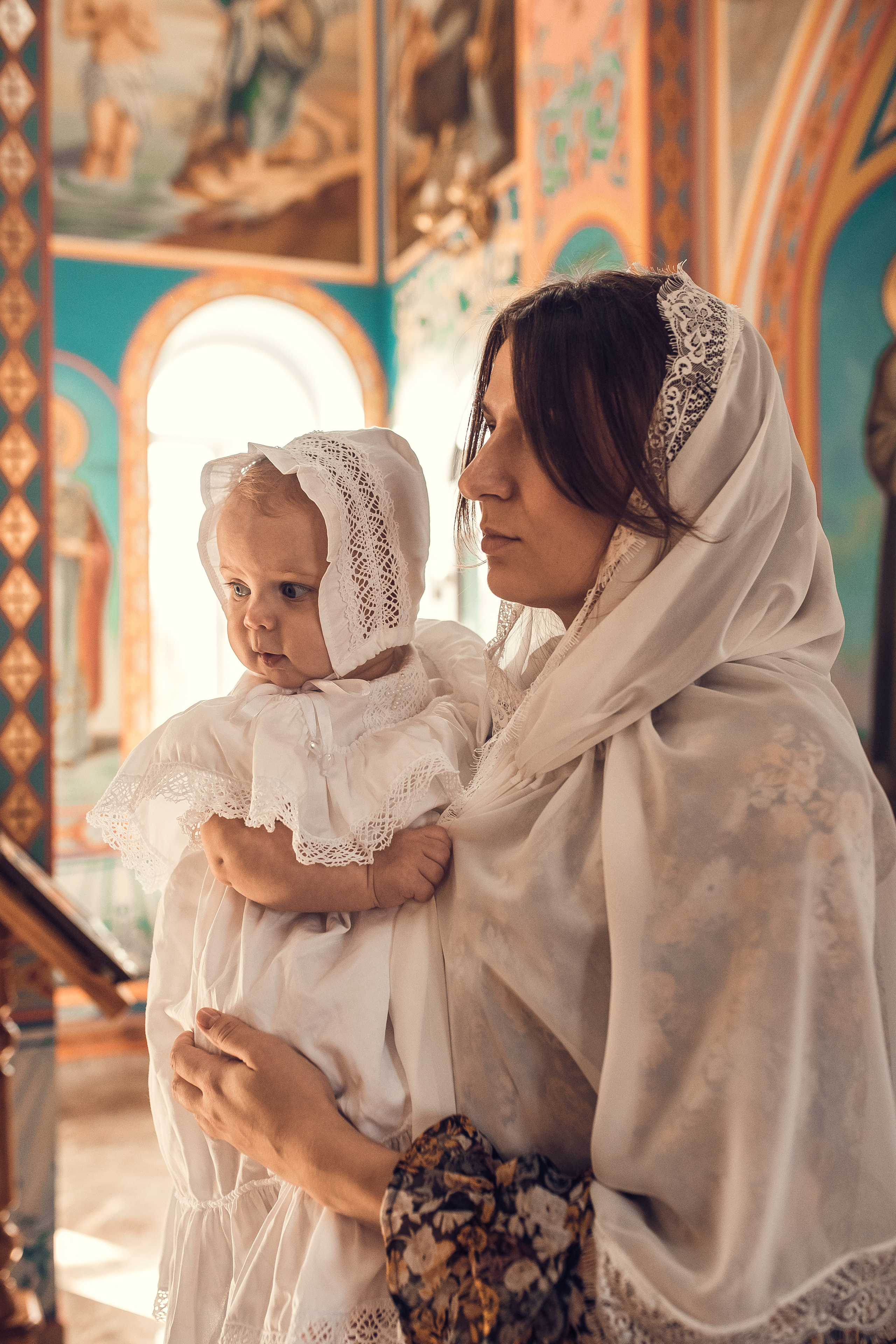 Таинство Крещения Александры. Фотограф новорожденных, детей и беременности г. Волгодонск Дарья Илькова