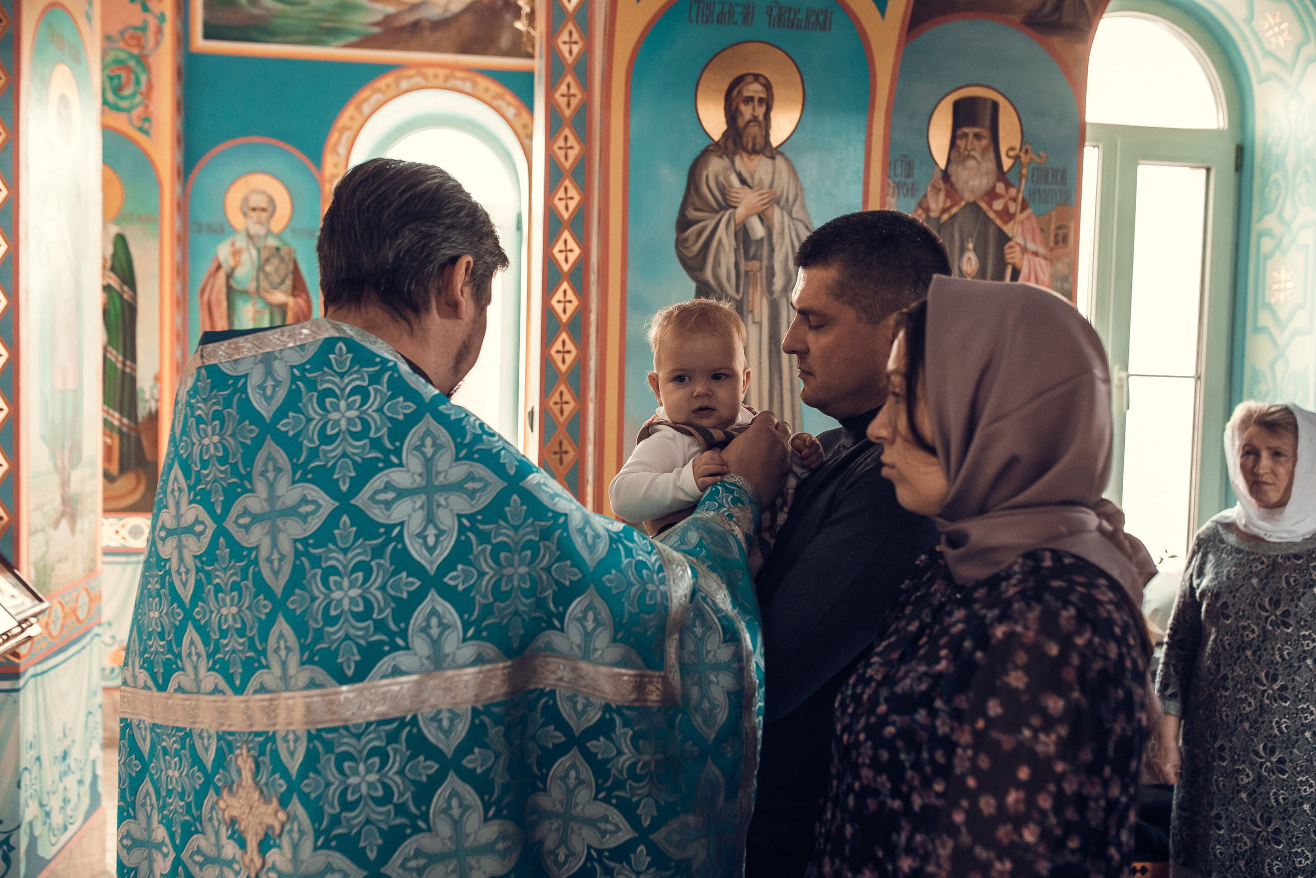 Таинство Крещения Александры. Фотограф новорожденных, детей и беременности г. Волгодонск Дарья Илькова