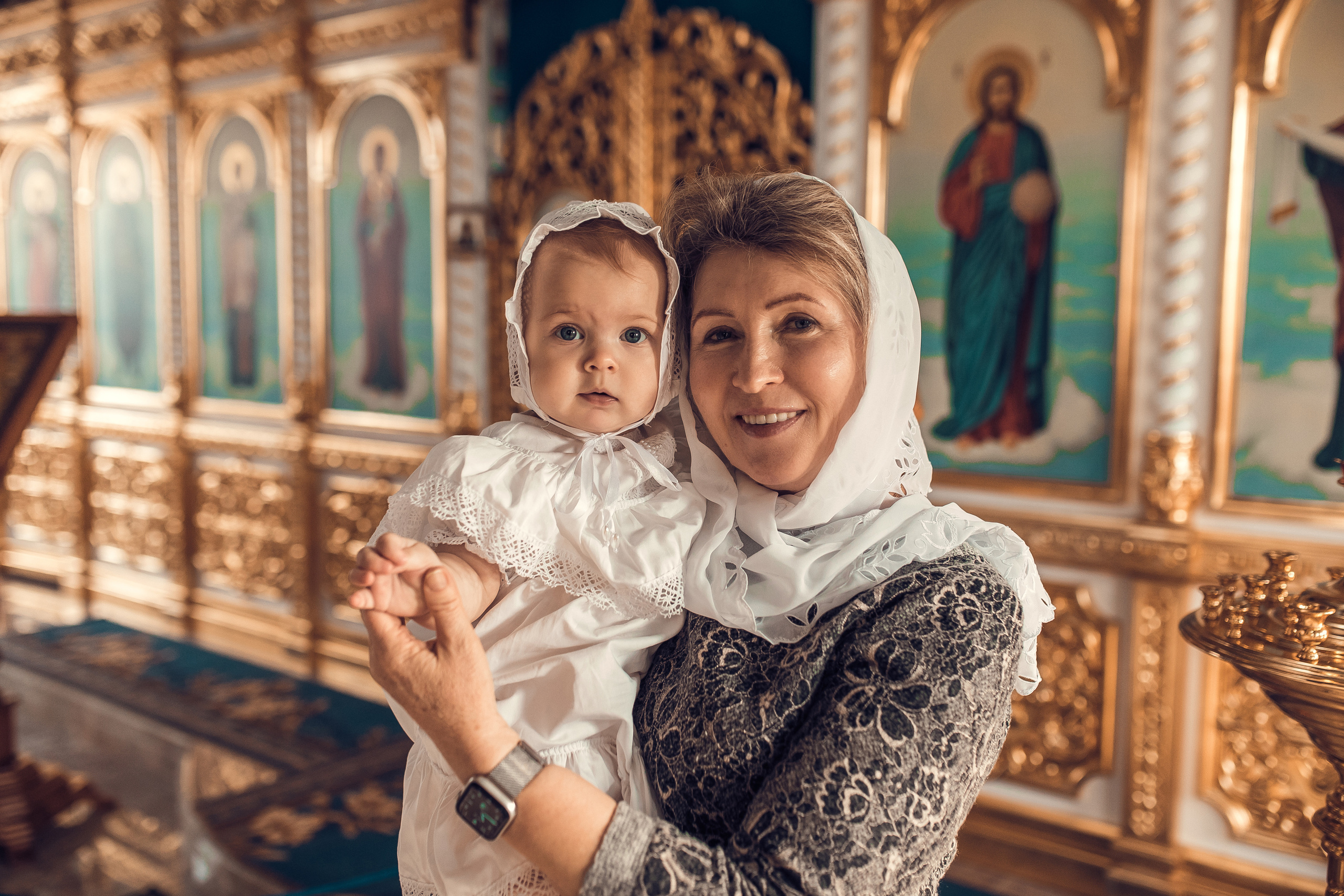 Таинство Крещения Александры. Фотограф новорожденных, детей и беременности г. Волгодонск Дарья Илькова