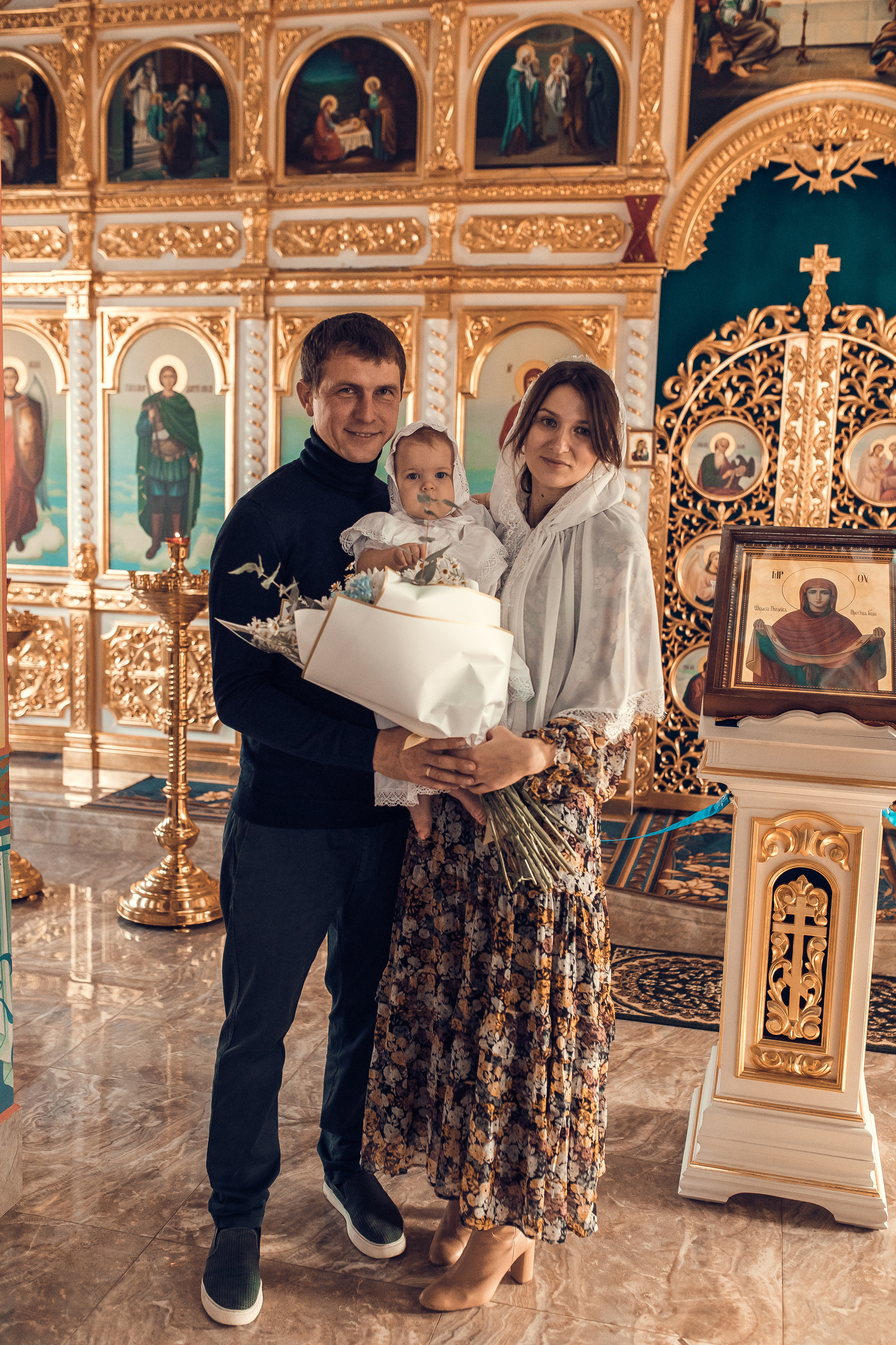 Таинство Крещения Александры. Фотограф новорожденных, детей и беременности г. Волгодонск Дарья Илькова