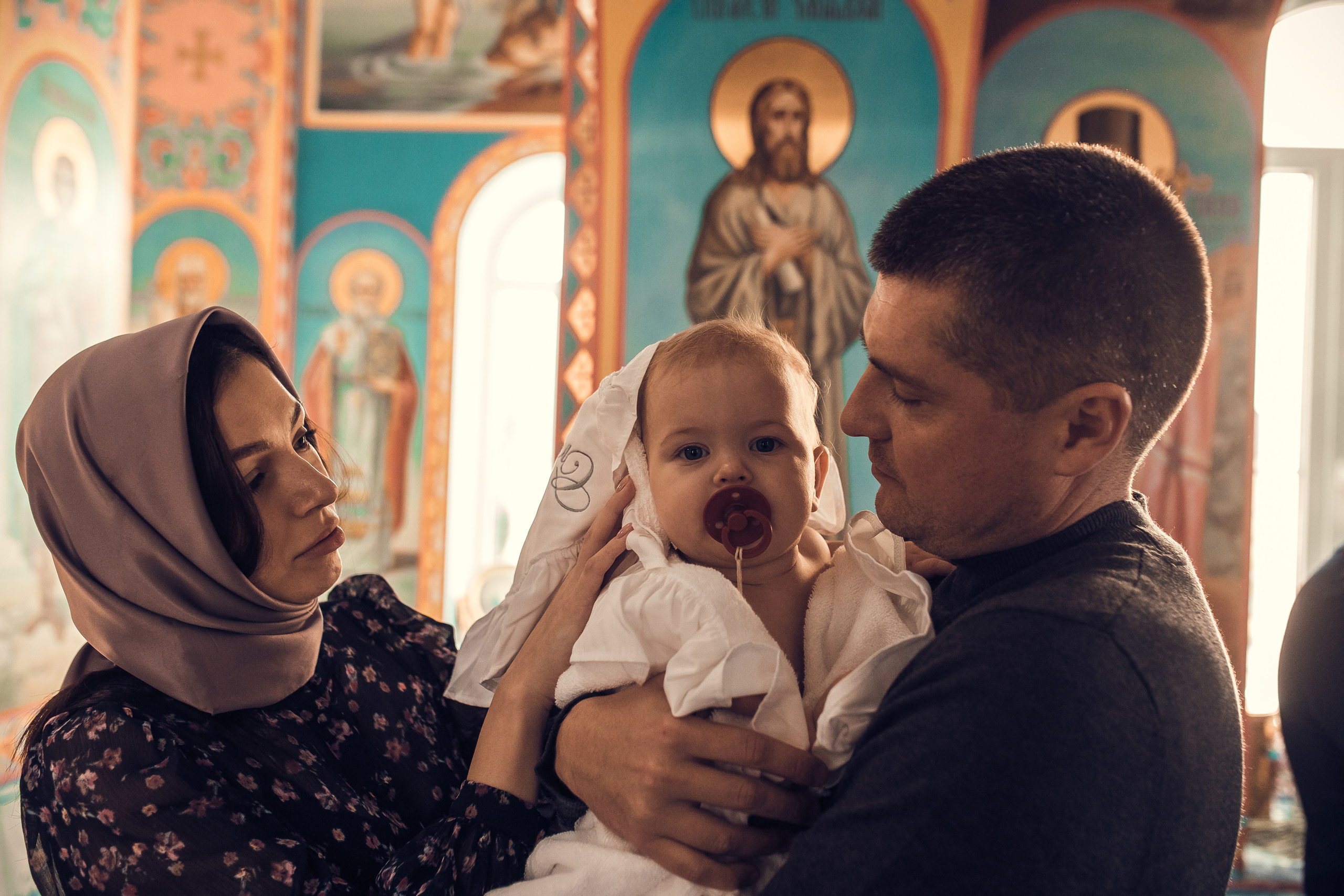 Таинство Крещения Александры. Фотограф новорожденных, детей и беременности г. Волгодонск Дарья Илькова