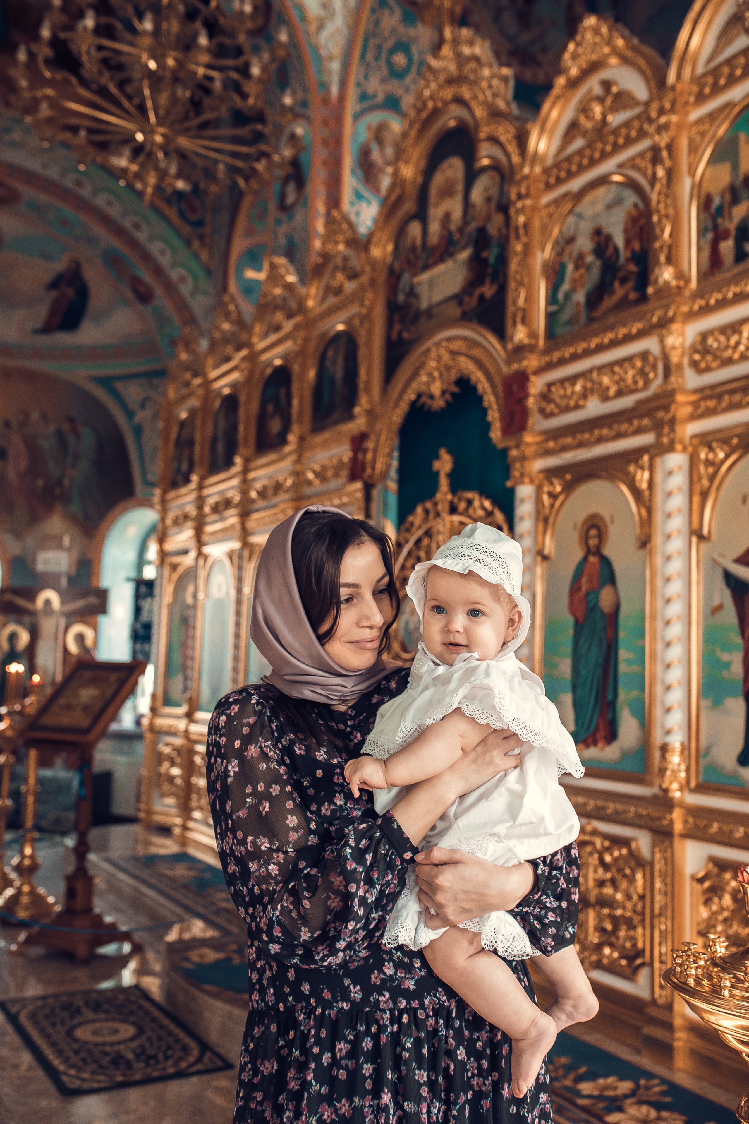 Таинство Крещения Александры. Фотограф новорожденных, детей и беременности г. Волгодонск Дарья Илькова