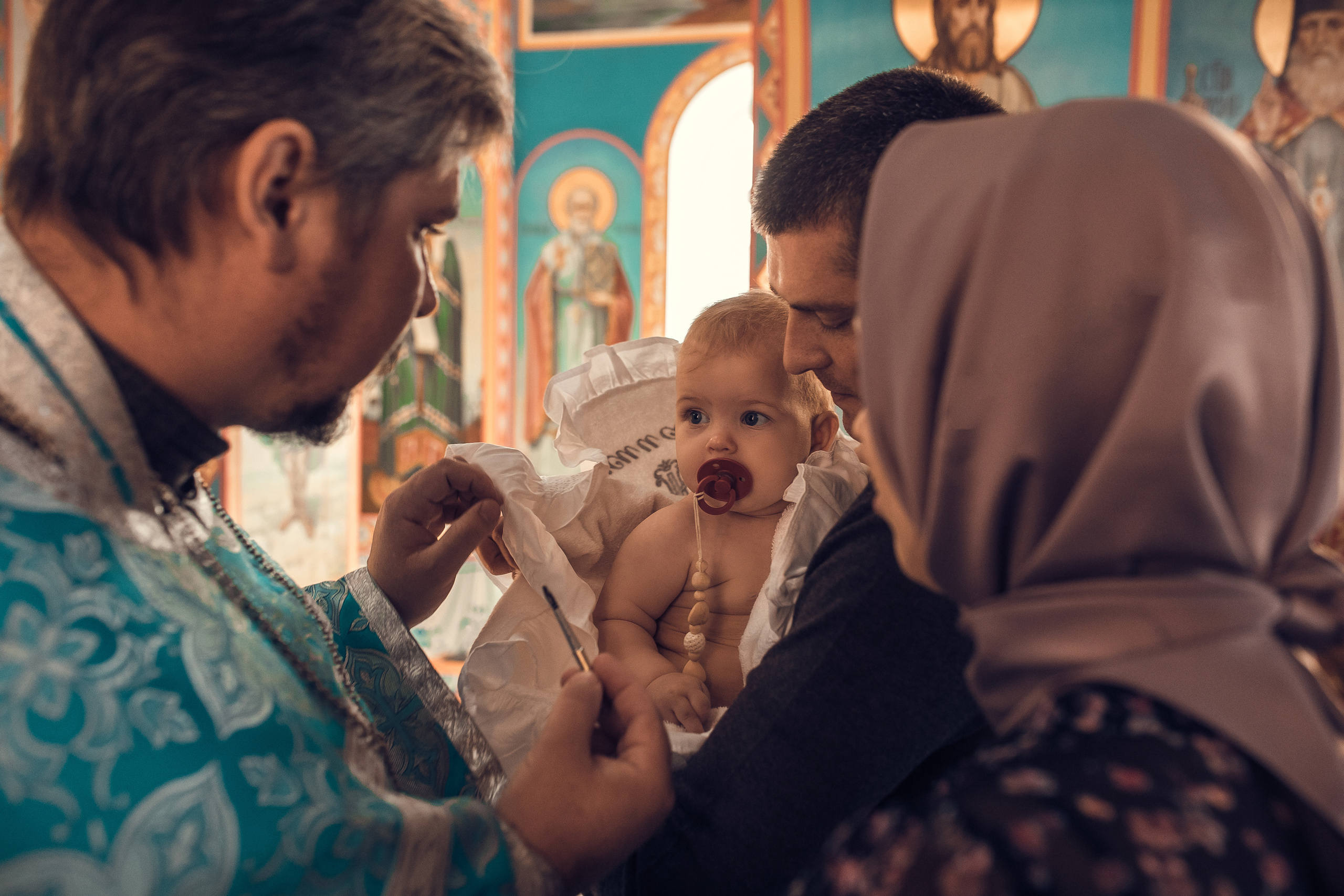 Таинство Крещения Александры. Фотограф новорожденных, детей и беременности г. Волгодонск Дарья Илькова