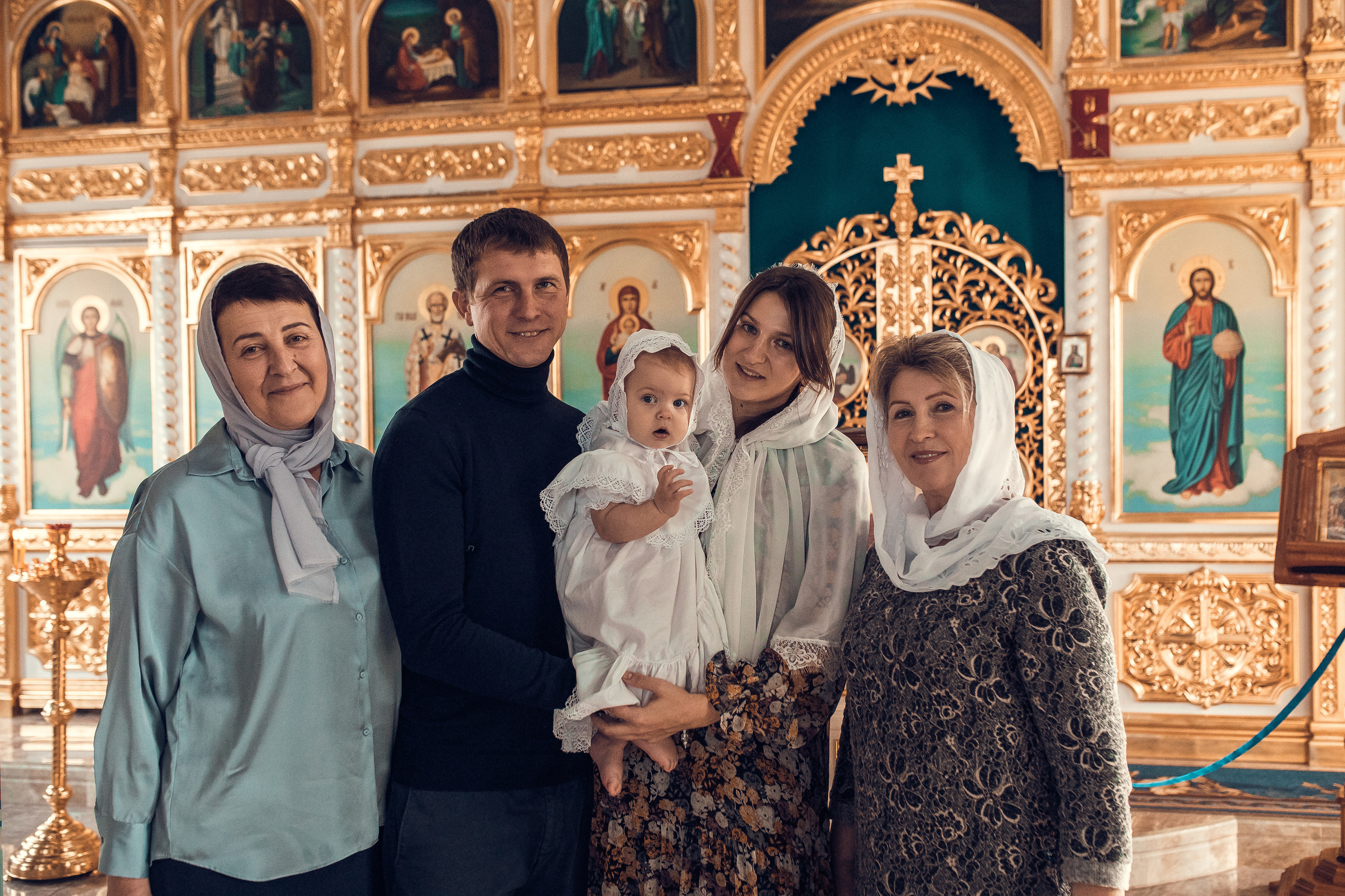 Таинство Крещения Александры. Фотограф новорожденных, детей и беременности г. Волгодонск Дарья Илькова