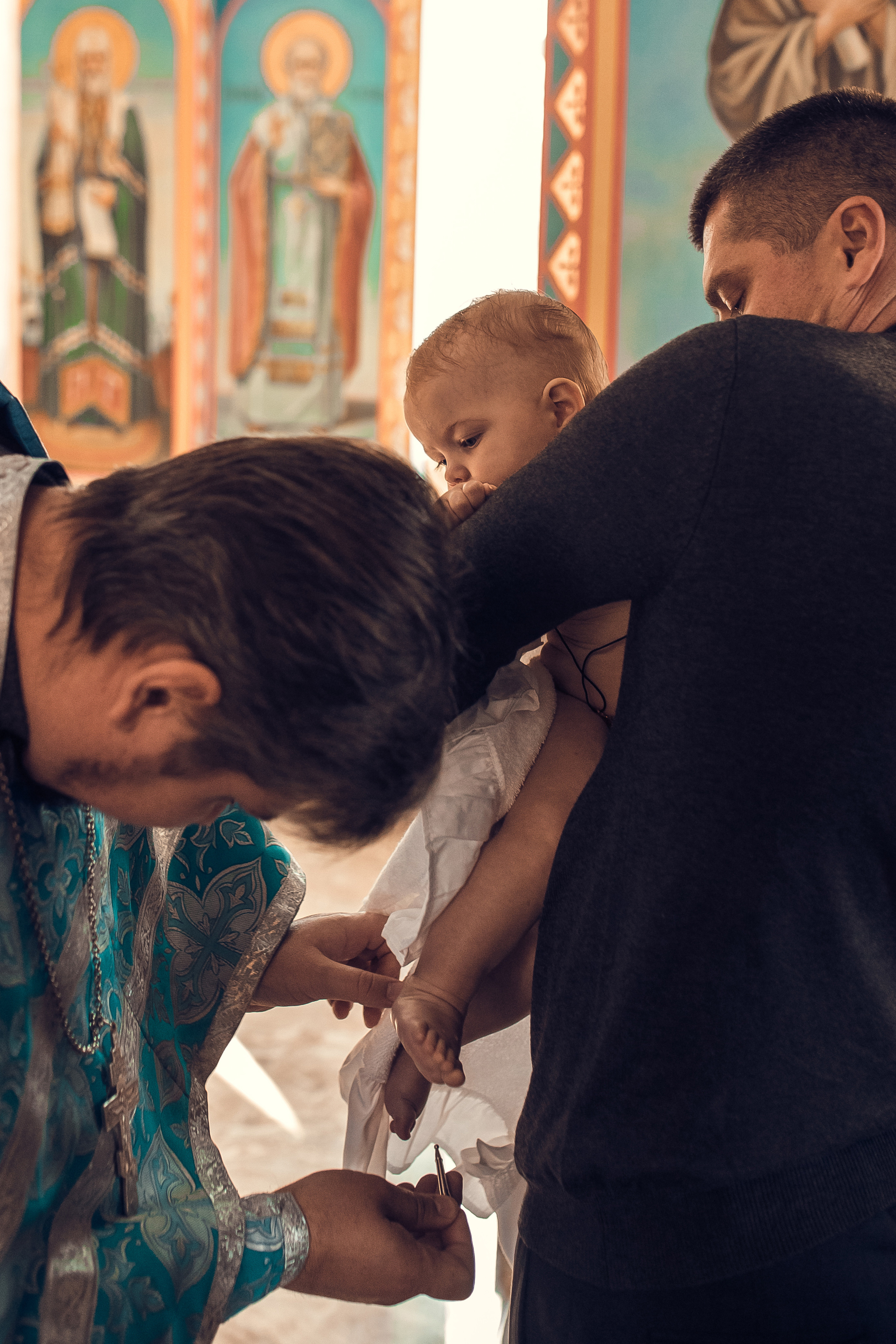 Таинство Крещения Александры. Фотограф новорожденных, детей и беременности г. Волгодонск Дарья Илькова