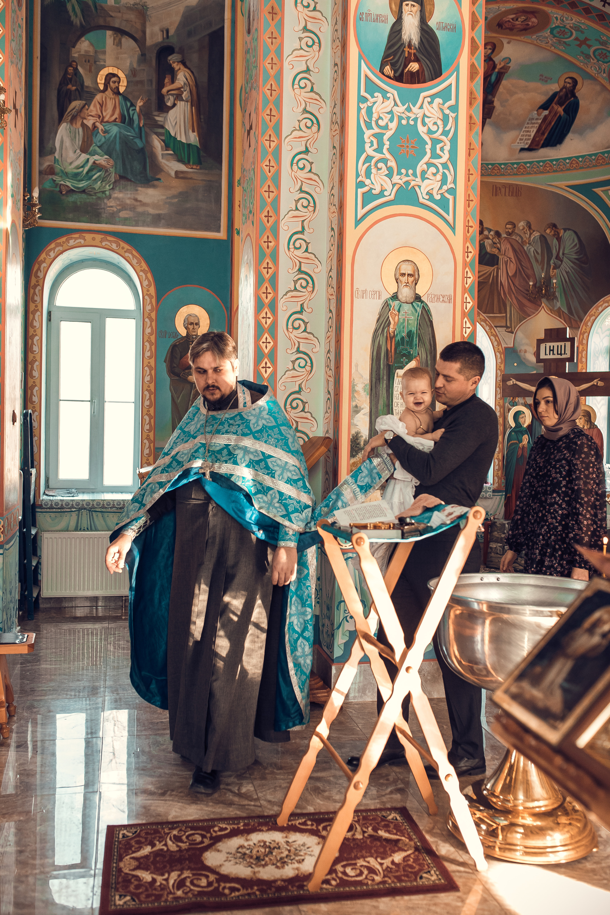 Таинство Крещения Александры. Фотограф новорожденных, детей и беременности г. Волгодонск Дарья Илькова