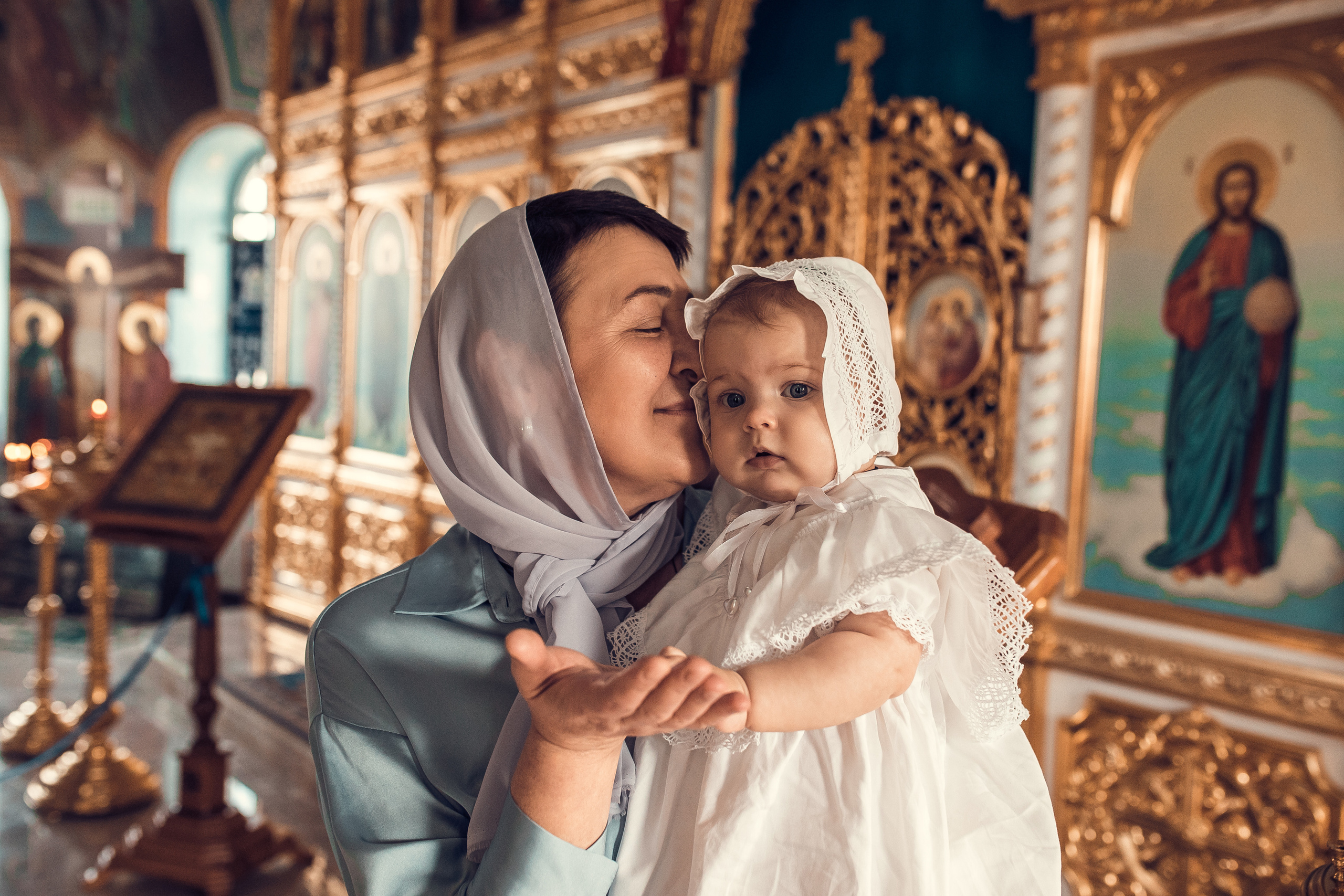 Таинство Крещения Александры. Фотограф новорожденных, детей и беременности г. Волгодонск Дарья Илькова
