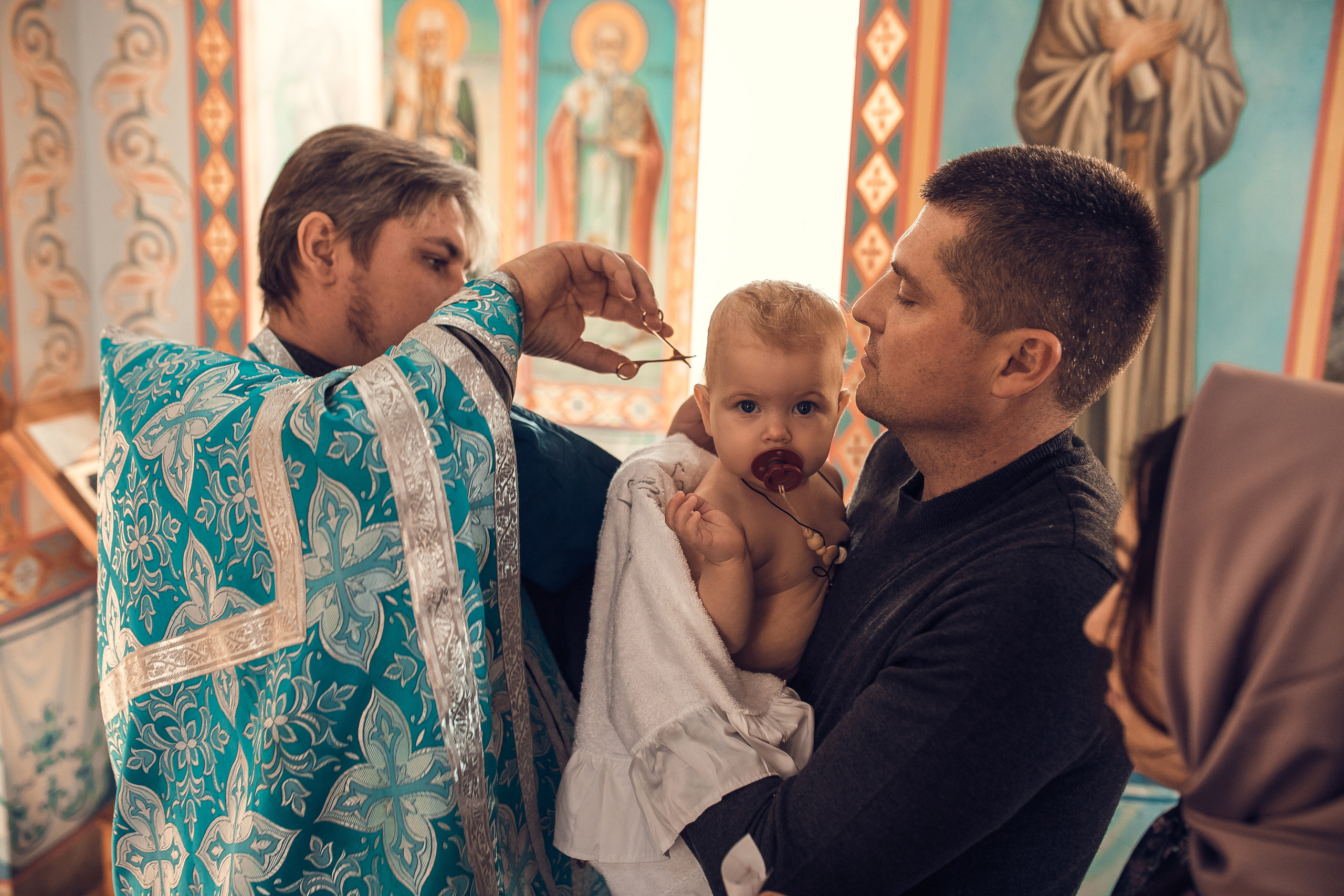 Таинство Крещения Александры. Фотограф новорожденных, детей и беременности г. Волгодонск Дарья Илькова