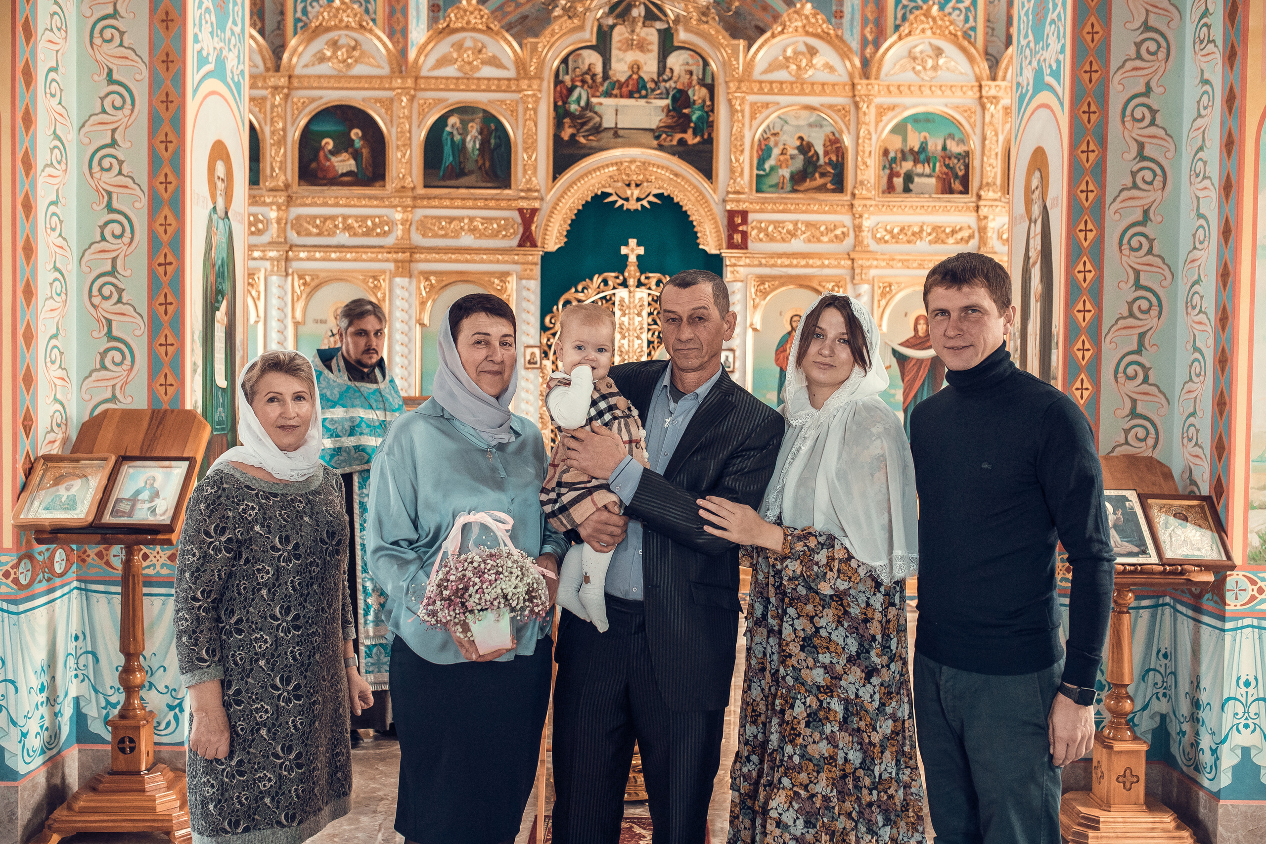 Таинство Крещения Александры. Фотограф новорожденных, детей и беременности г. Волгодонск Дарья Илькова