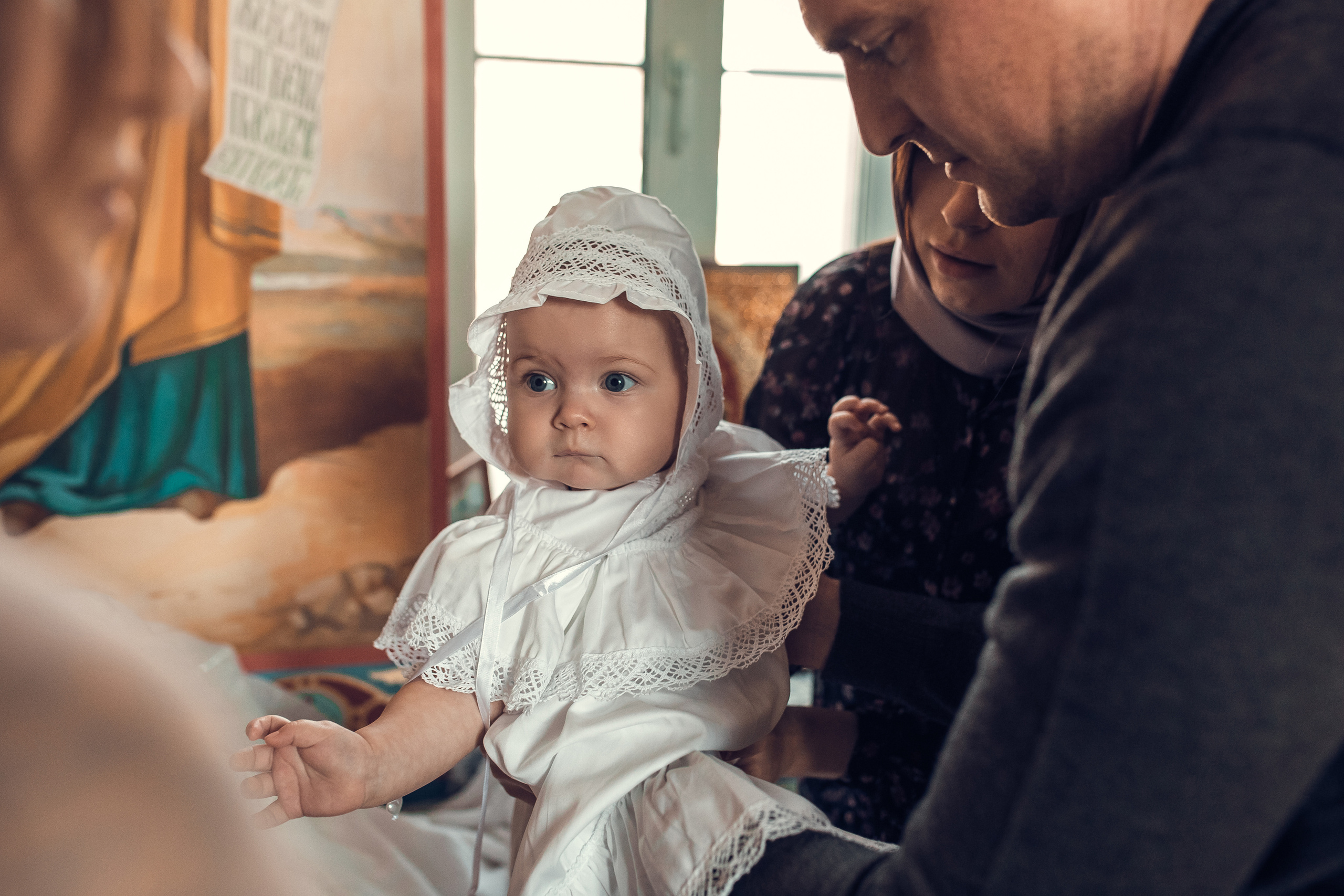 Таинство Крещения Александры. Фотограф новорожденных, детей и беременности г. Волгодонск Дарья Илькова