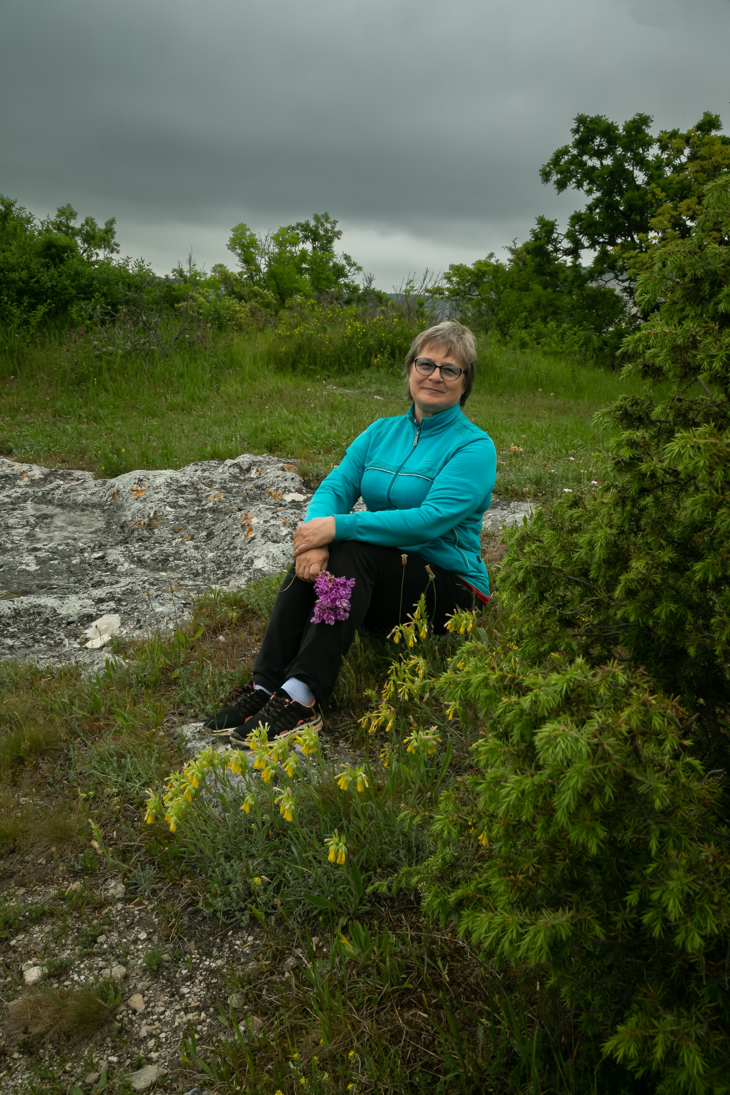 Инна 💠 Виды с трёх вершин Байдарской долины. Фотограф в Симферополе и Крыму — Мария СветоЯра Дмитриева | Индивидуальные и семейные съёмки