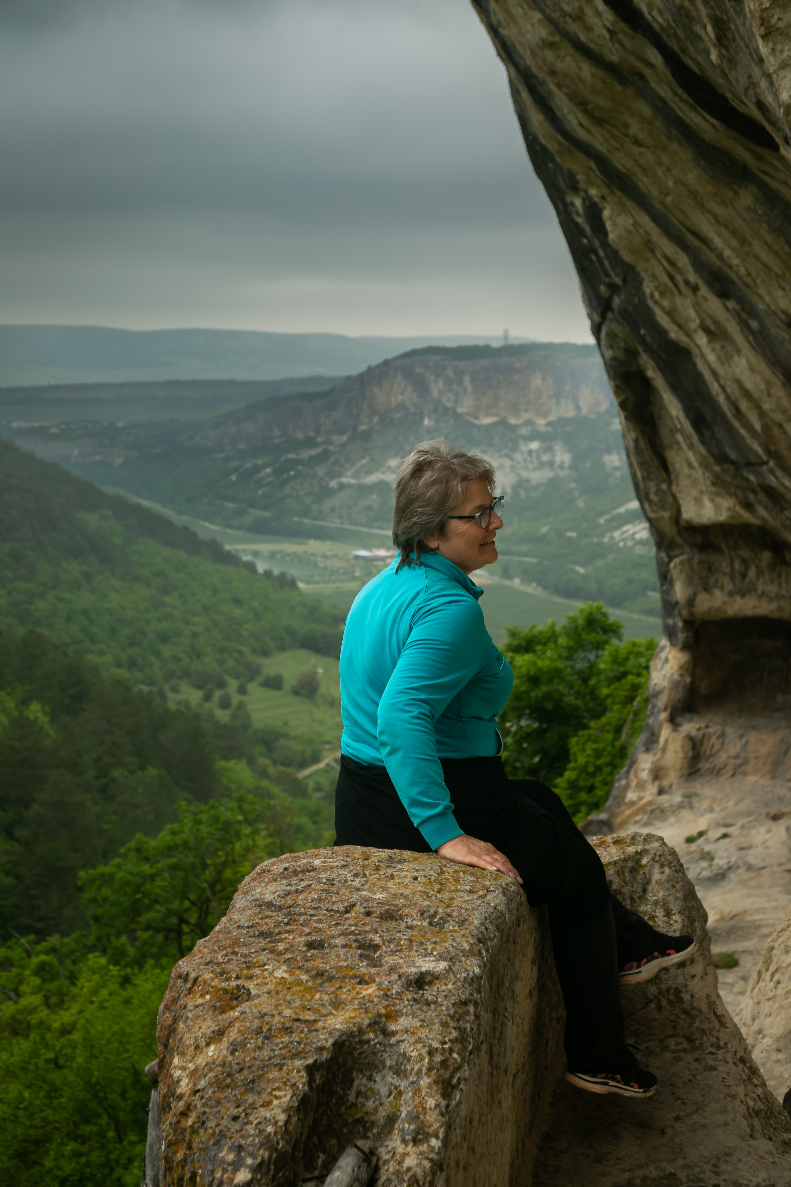 Инна 💠 Виды с трёх вершин Байдарской долины. Фотограф в Симферополе и Крыму — Мария СветоЯра Дмитриева | Индивидуальные и семейные съёмки