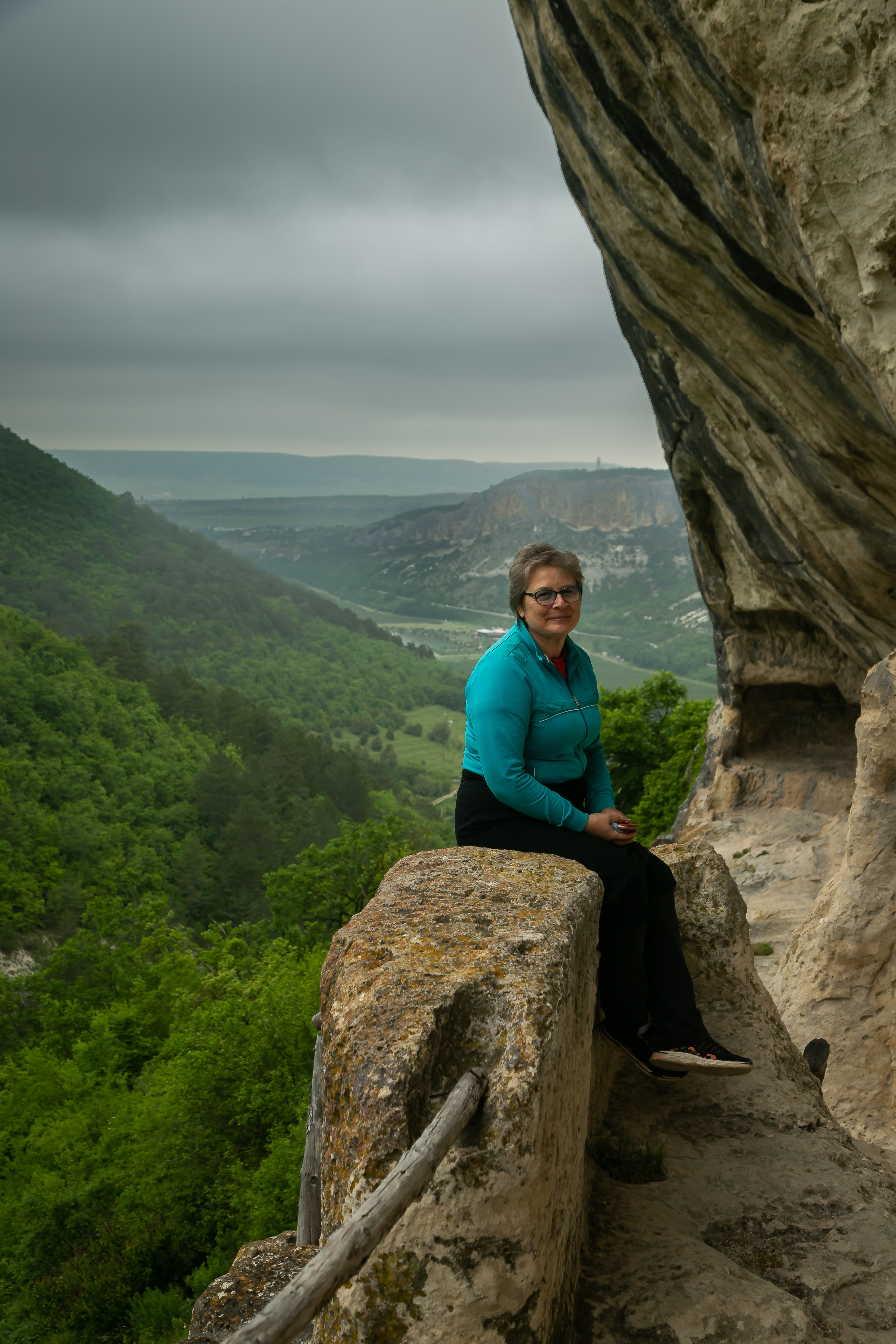 Инна 💠 Виды с трёх вершин Байдарской долины. Фотограф в Симферополе и Крыму — Мария СветоЯра Дмитриева | Индивидуальные и семейные съёмки