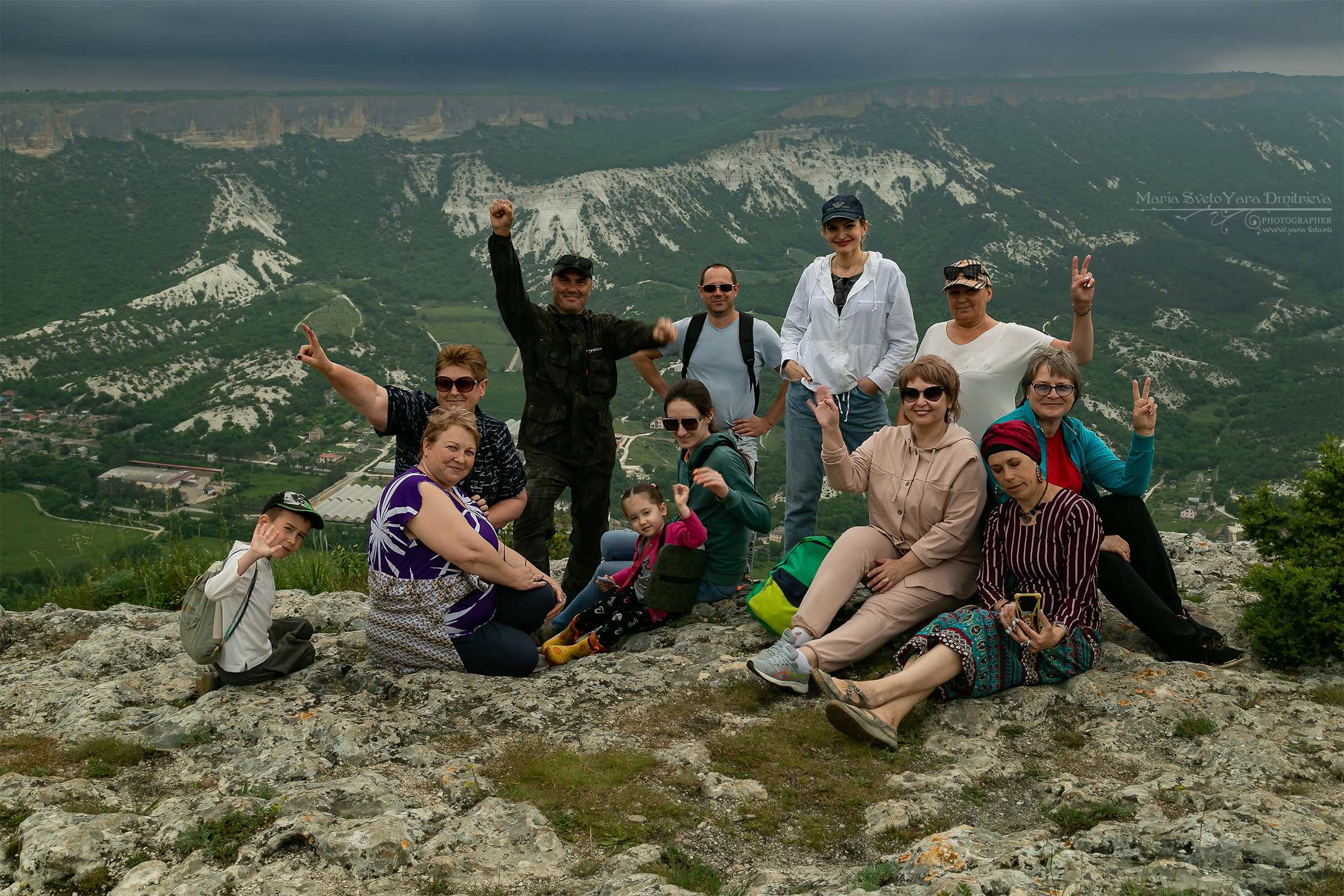 Инна 💠 Виды с трёх вершин Байдарской долины. Фотограф в Симферополе и Крыму — Мария СветоЯра Дмитриева | Индивидуальные и семейные съёмки