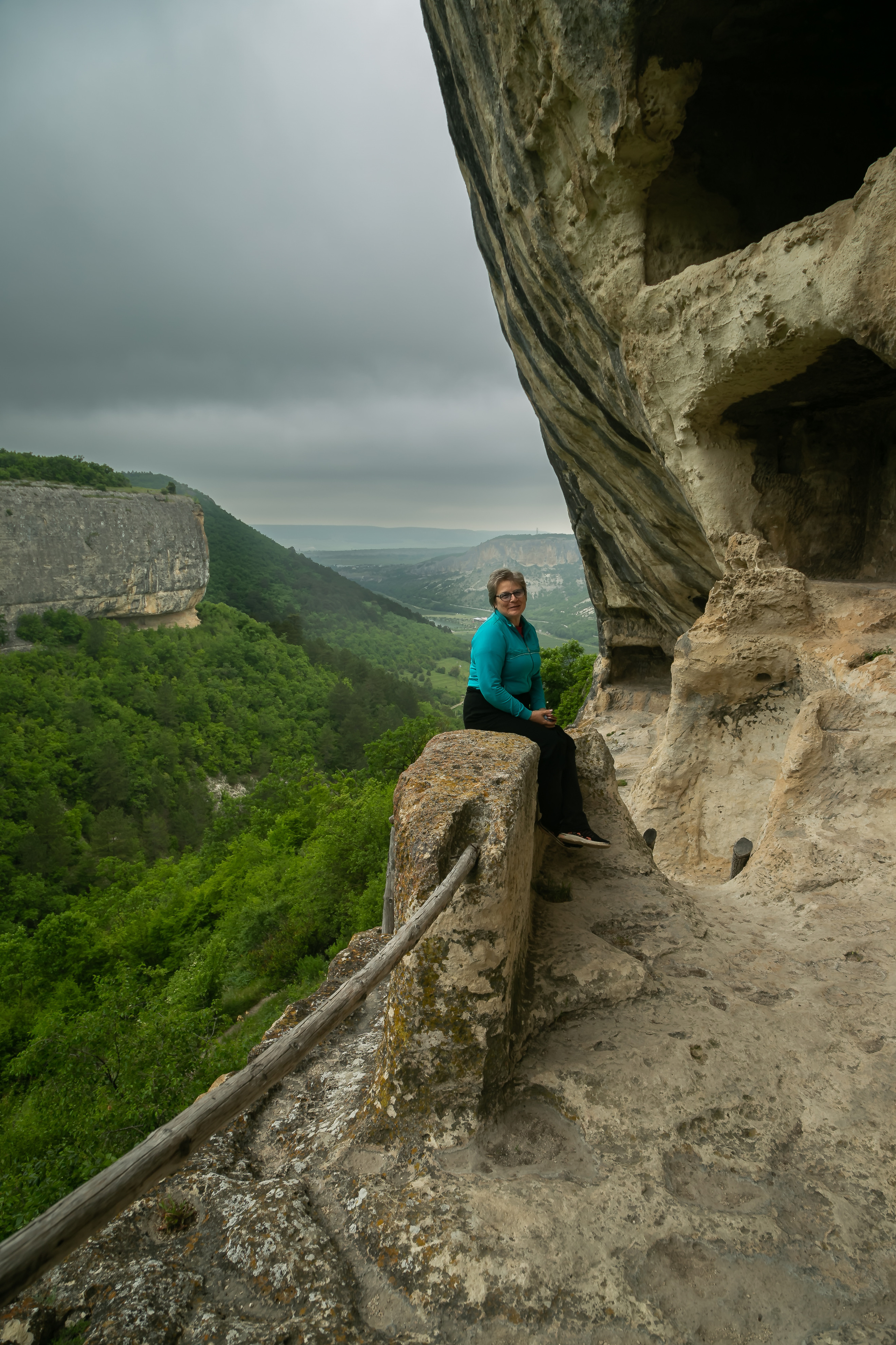 Инна 💠 Виды с трёх вершин Байдарской долины. Фотограф в Симферополе и Крыму — Мария СветоЯра Дмитриева | Индивидуальные и семейные съёмки