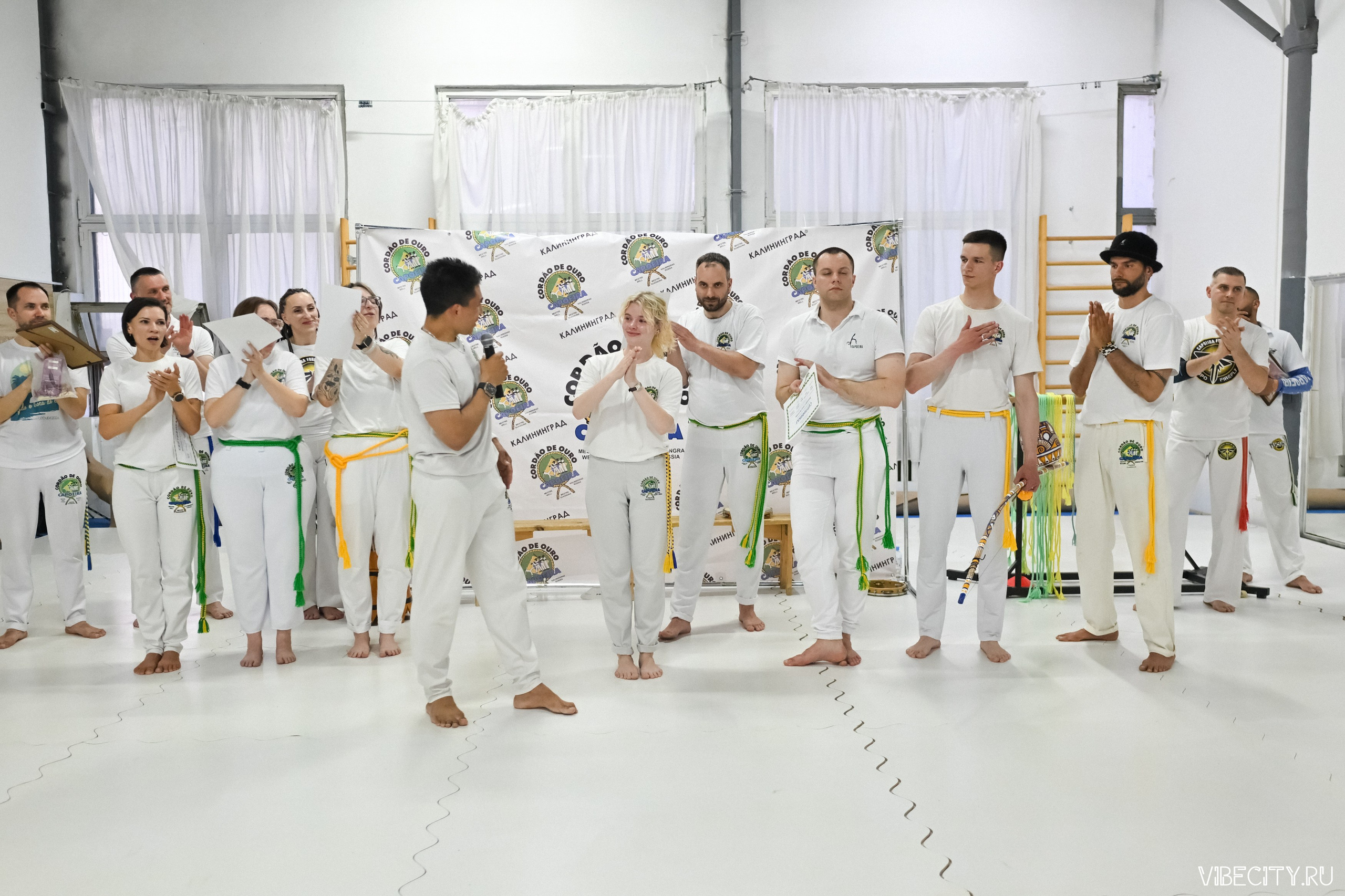 Capoeira: 4-е batizado e Troca de cordao. VIBECITY.RU Вайб Сити Ру Фоторепортажи Фотоотчеты Калининград