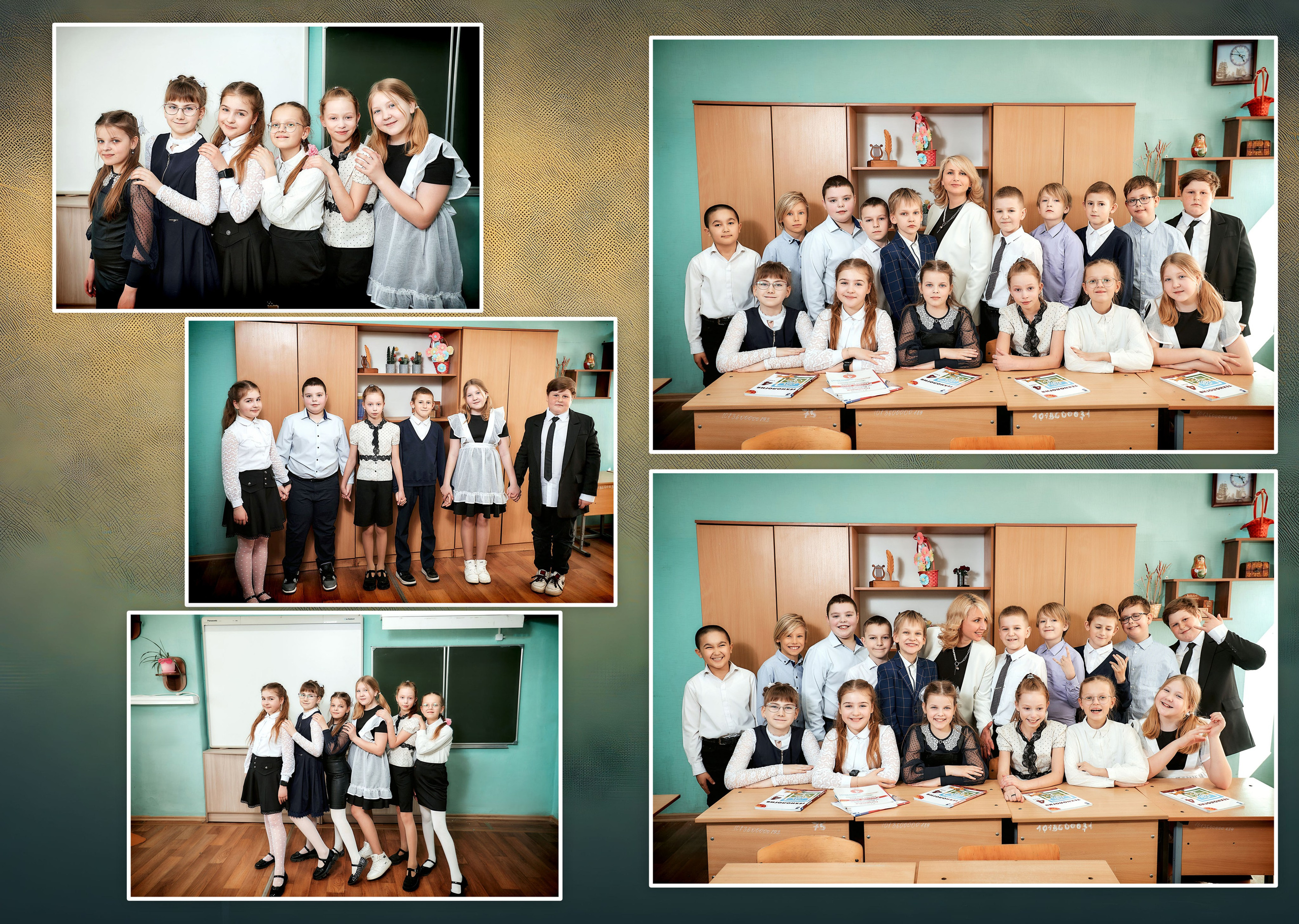 Выпускные альбомы — 4 класс. Фотограф Пустошка и Псковская область (Себеж, Великие Луки, Опочка и др.)