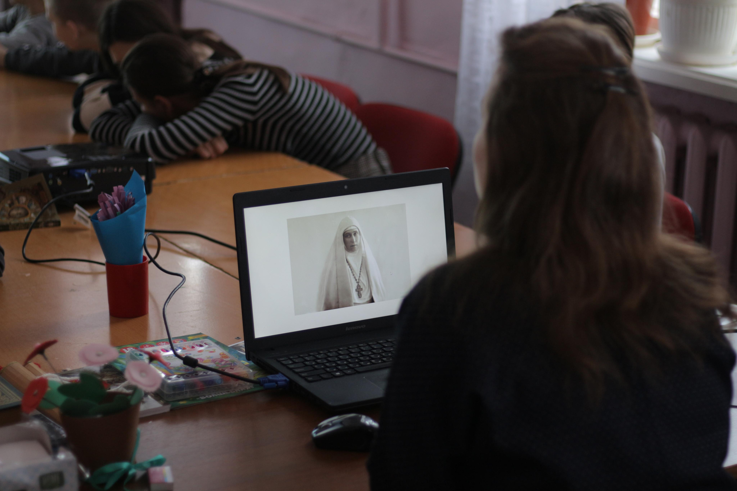 Мастер класс «Белый цветок». Вознесенский храм села Барановское