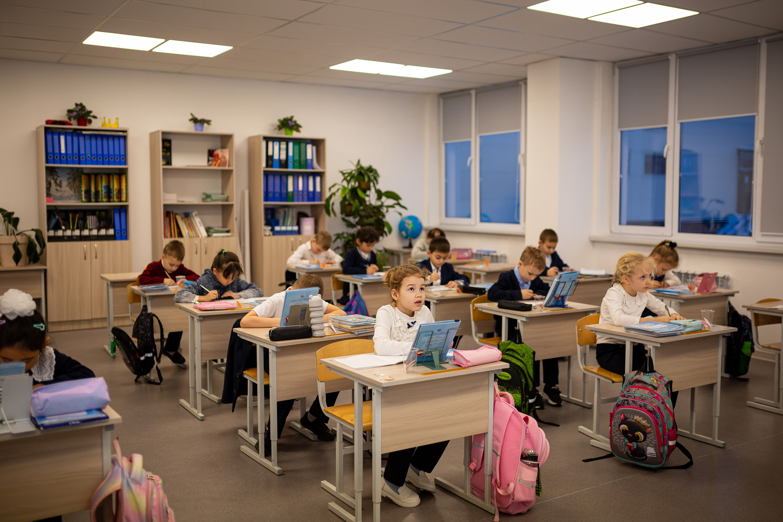 Первоклассники. Отбасылық фотограф Алена Шаталова