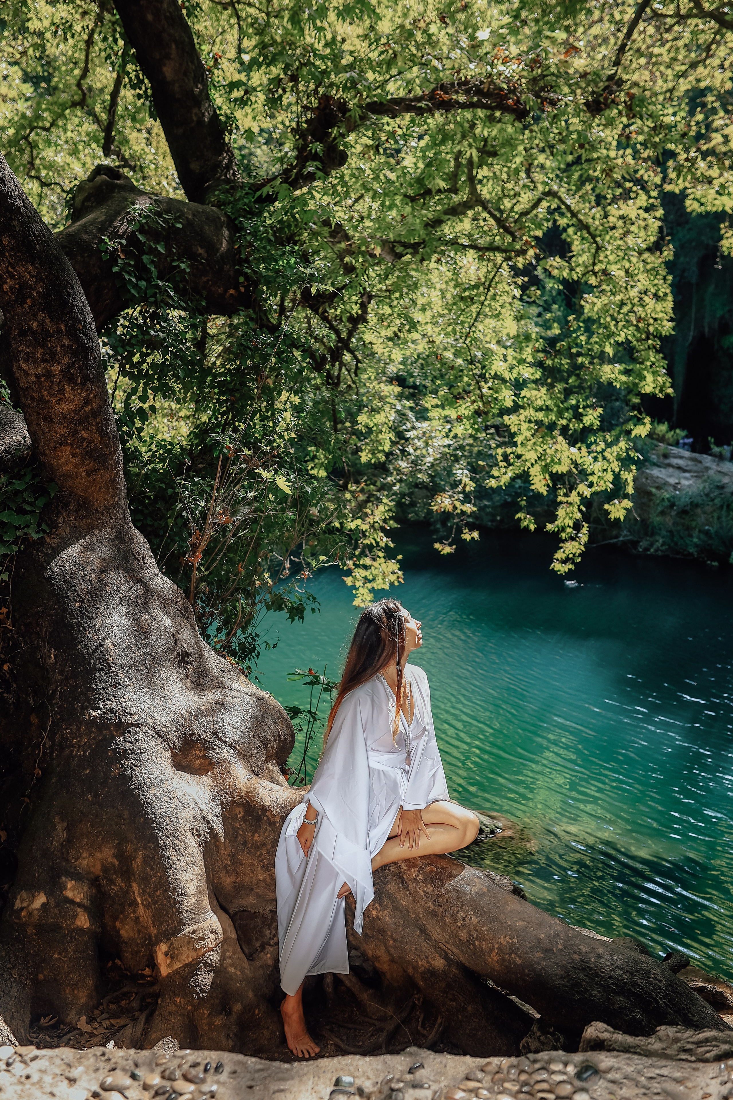 Photoshooting at Kurshunlu waterfall