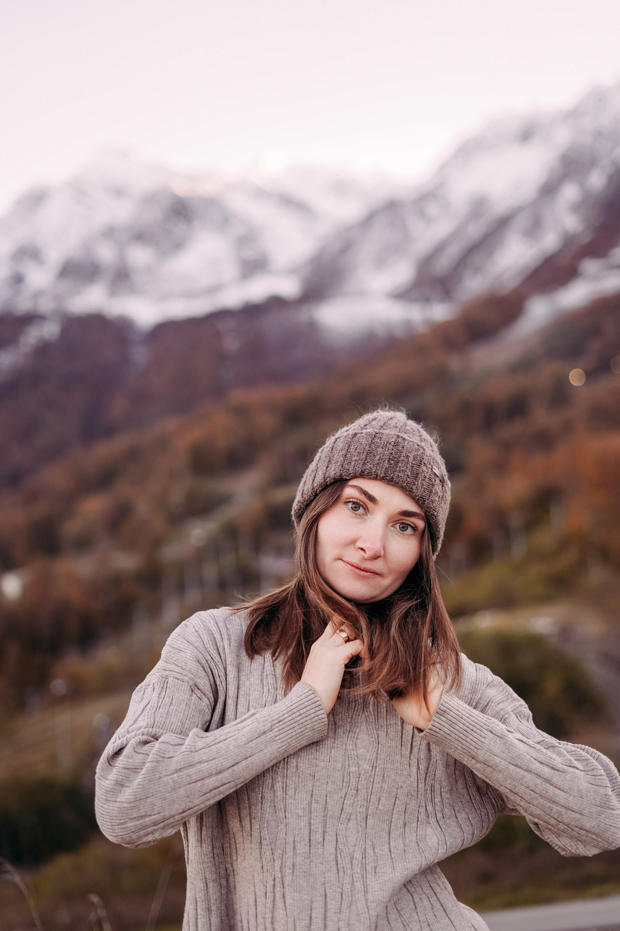 Алексей, Анна и Валентина в Горной Олимпийской деревне. Фотограф в Сочи и Абхазии | Фототуры | September Air