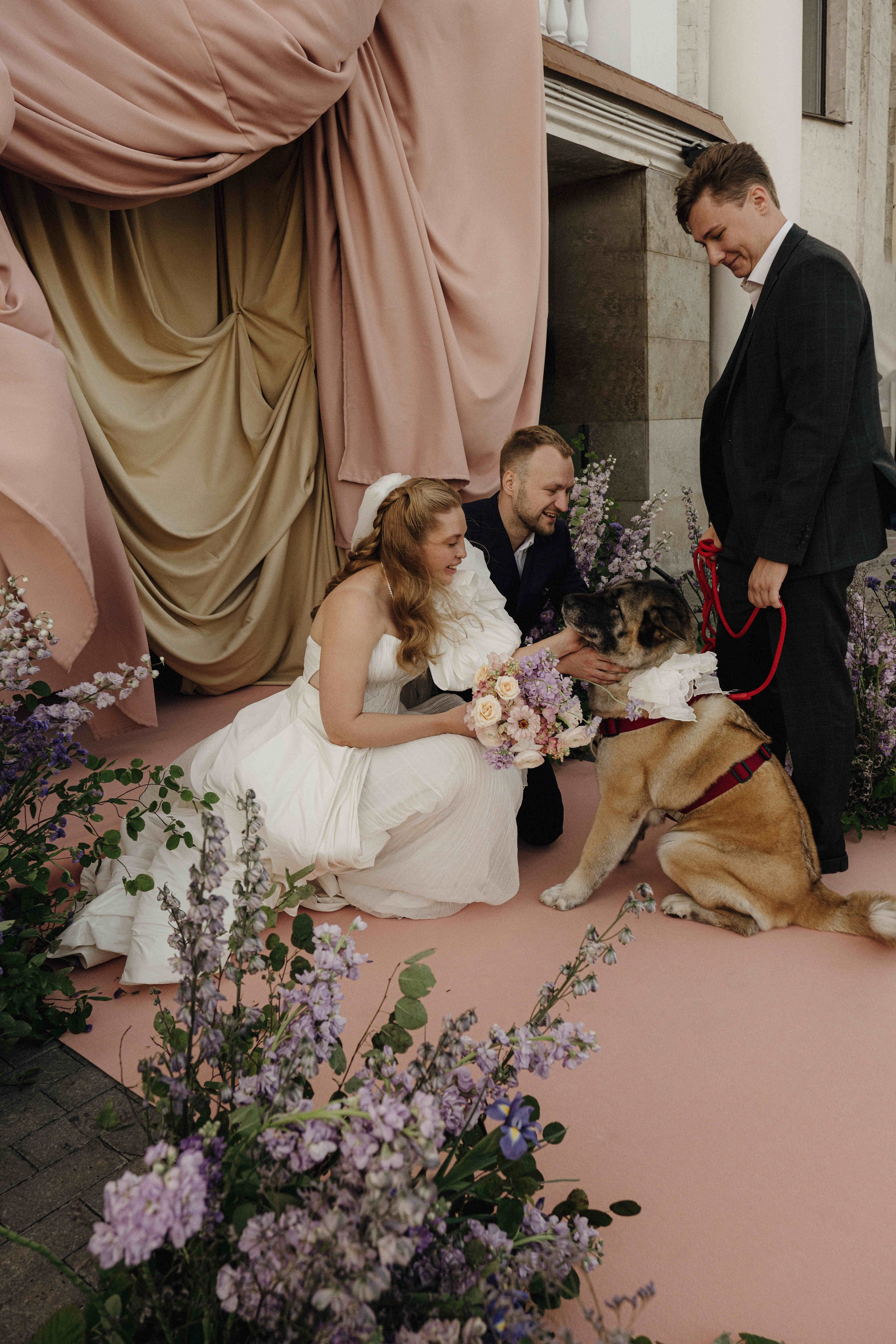 Love&Paws. Сентиментальная свадебная фотография