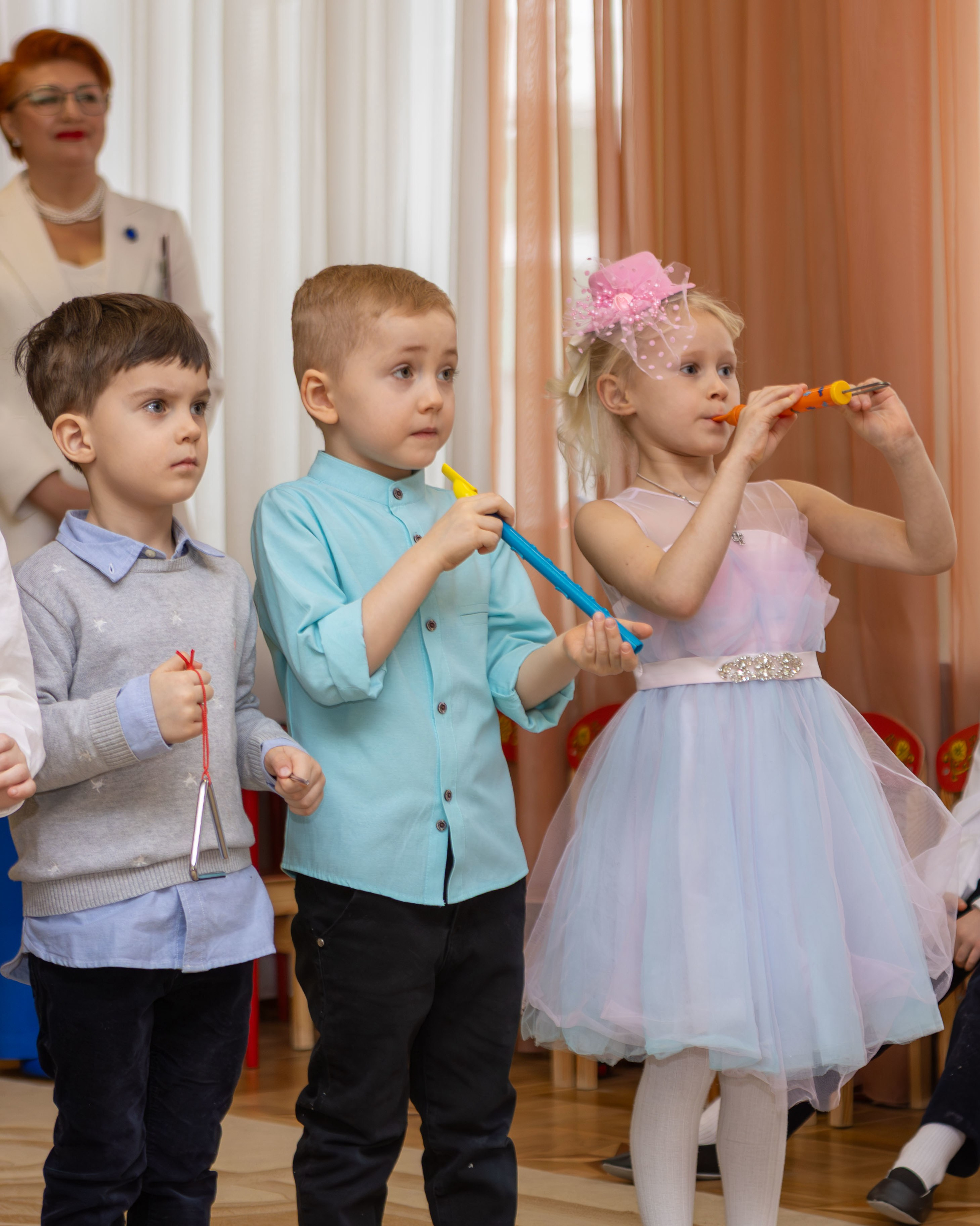 Утренник 8 Марта в детском саду № 1164 — группа «Сверчки»