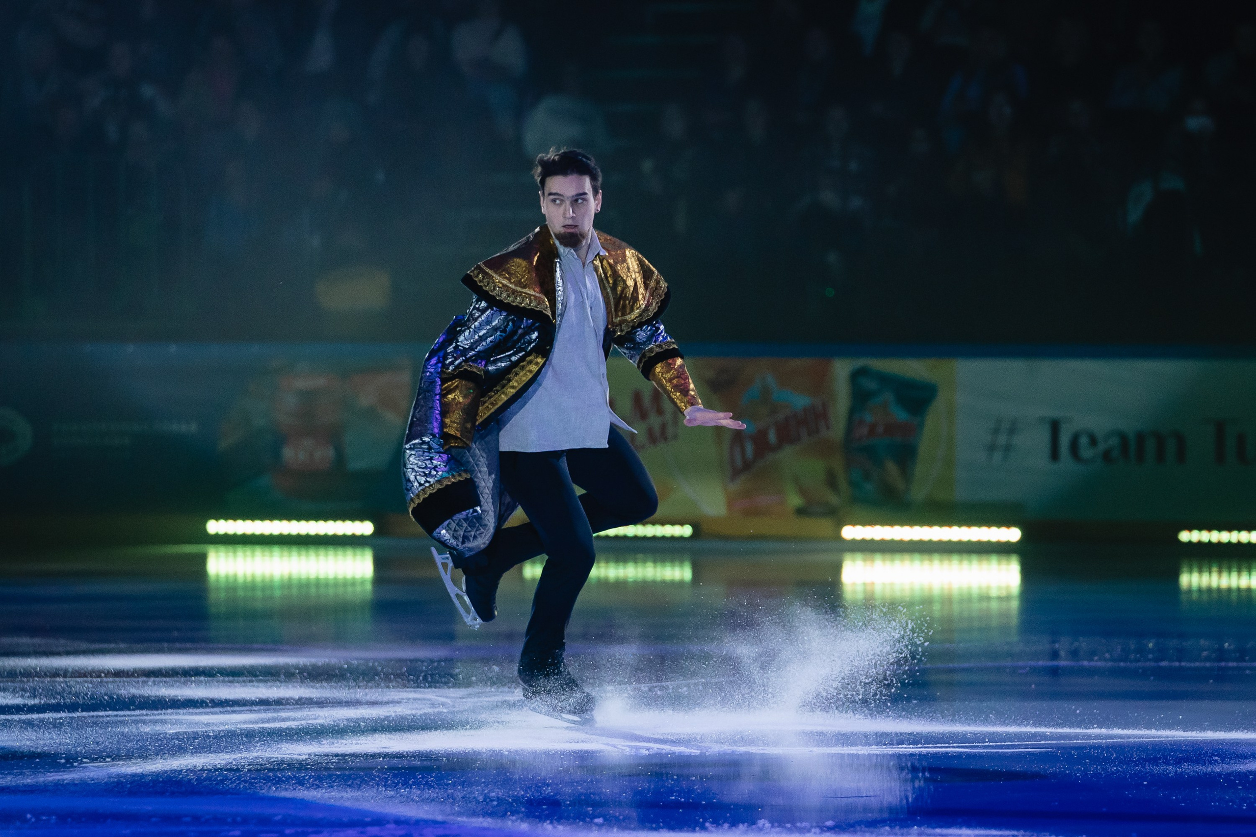 Шоу «Чемпионы на льду» в Новосибирске. Воробьева Ксения — Спортивный и танцевальный фотограф Новосибирск