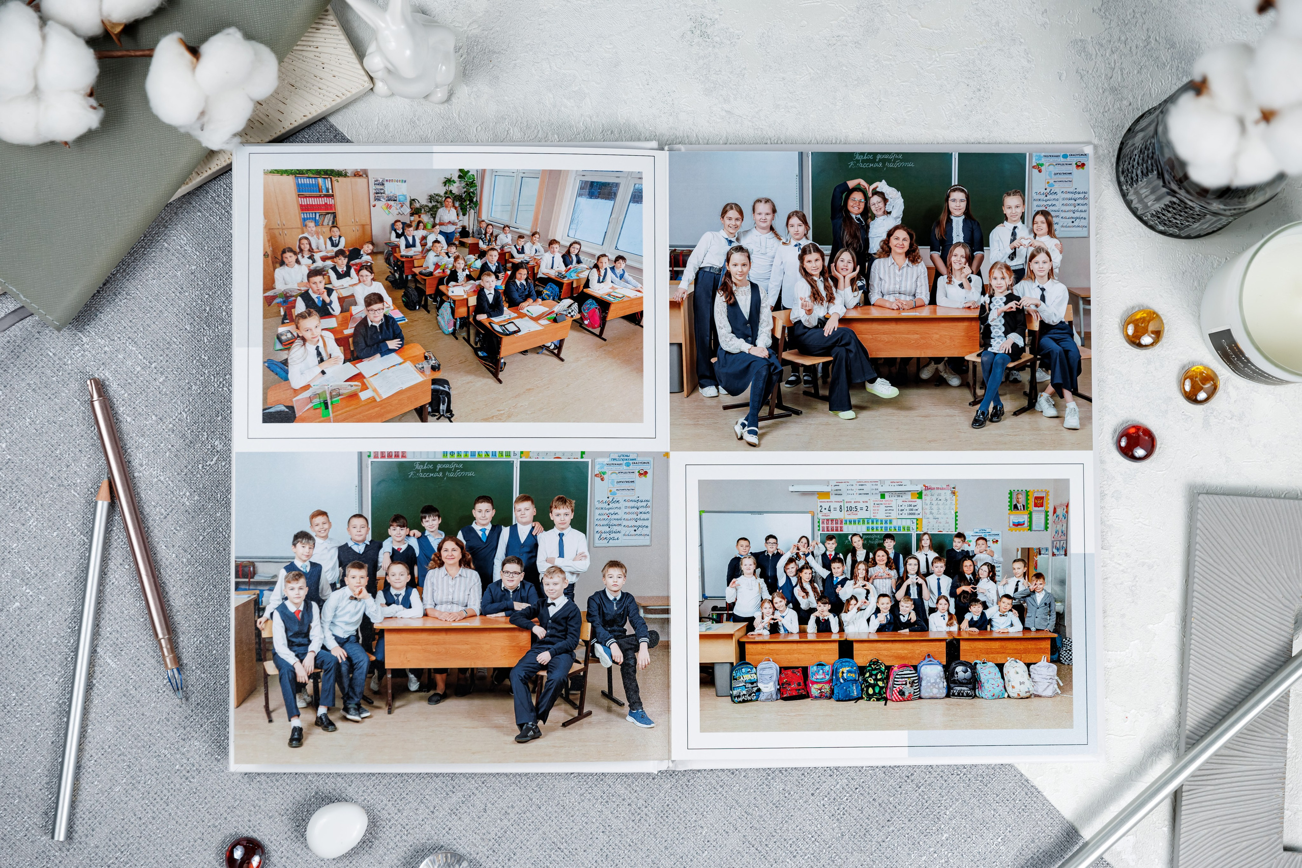 Выпускные альбомы 4 класс. Семейный и детский фотограф Комина Елена, Власиха, Одинцово