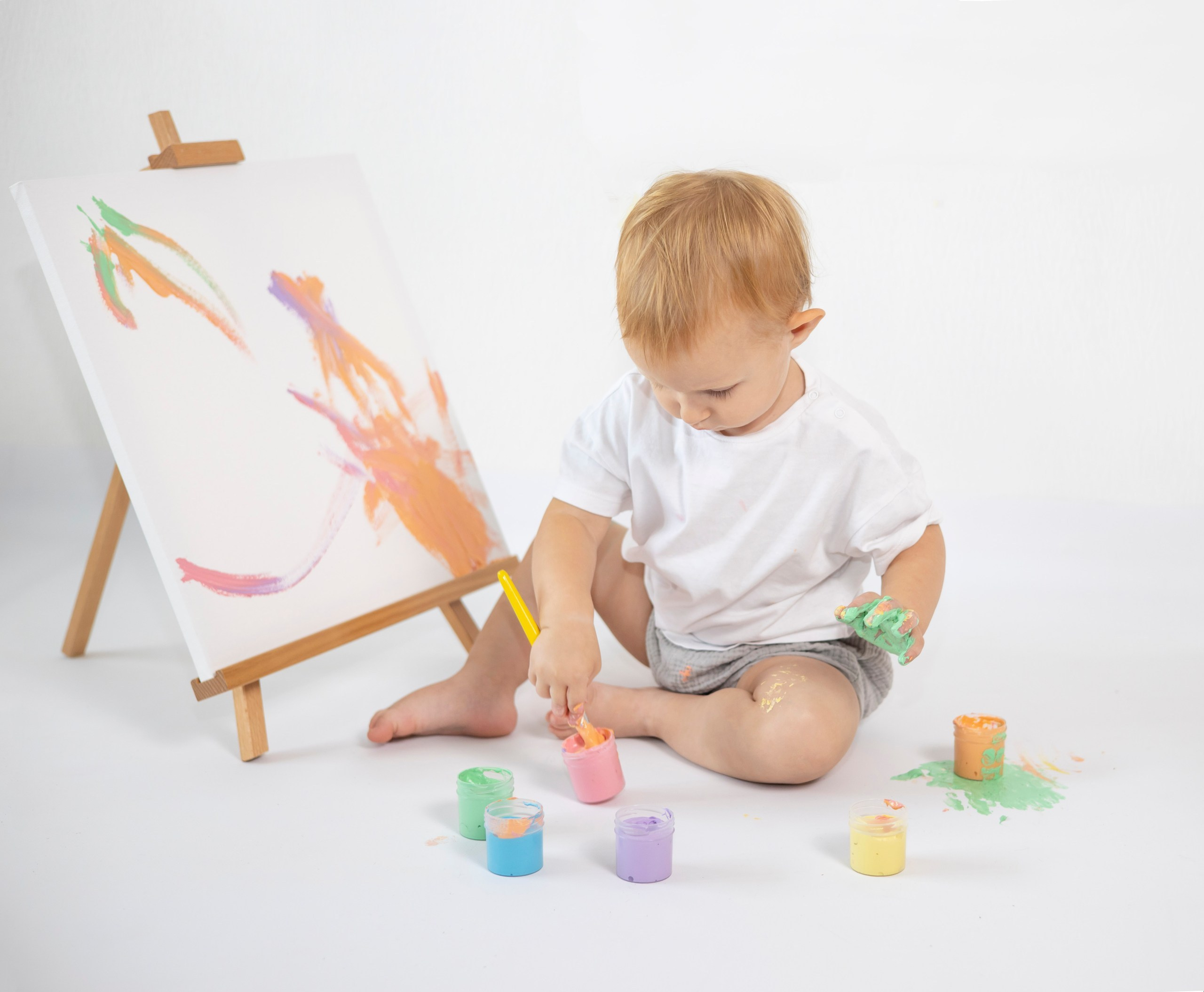 Фотосессия с красками. Фотокрошка — детская фотостудия в Новосибирске